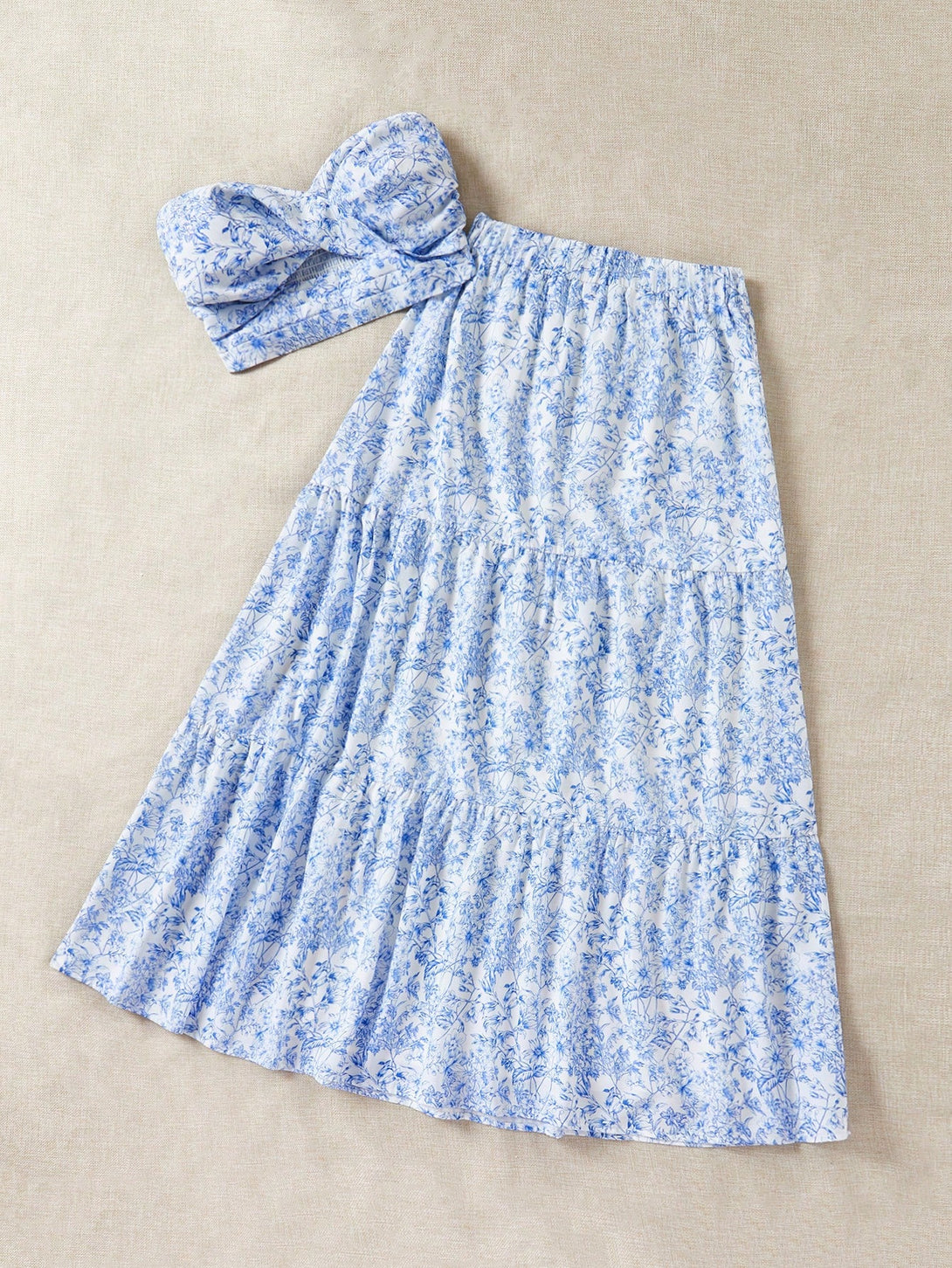 Ropa de Mujer, Conjunto para Mujer, Ropa Dos piezas para Mujer, 27940426, Azul y blanco