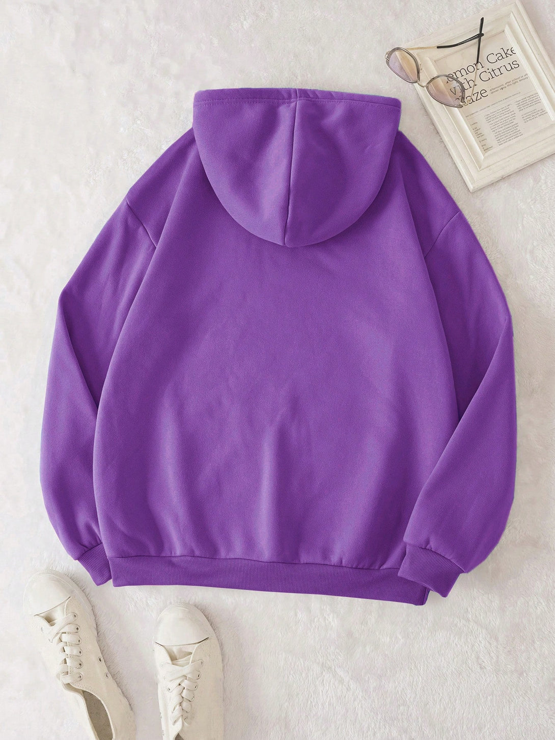 Ropa de Mujer, Ropa de Mujer, Sudaderas de Mujer, Morado Violeta