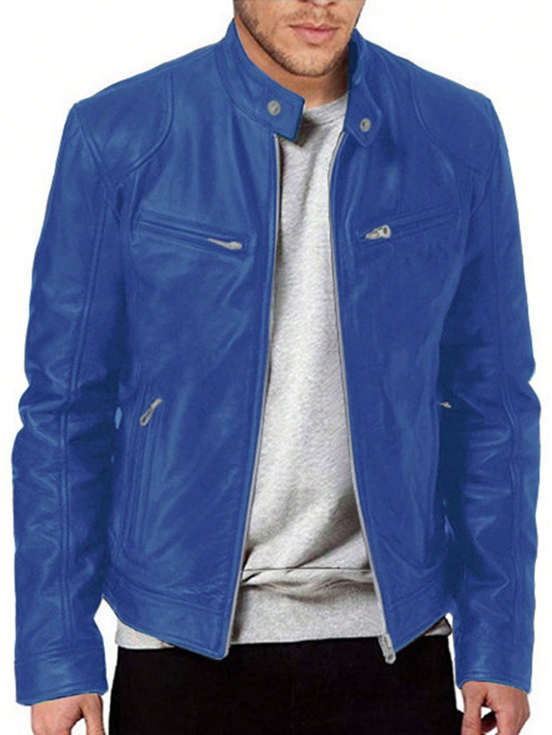 Hombres, Ropa de hombre, Chaquetas & Abrigos para Hombre, 27971084, azul real