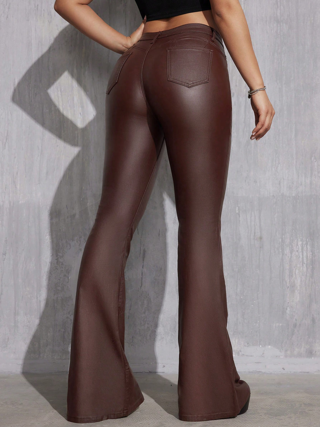 Ropa de Mujer, Ropa de Mujer, Bottoms de Mujer, Pantalones de Mujer, Colección de trajes de mujer, Marrón Chocolate