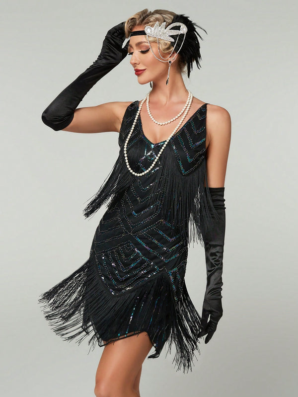 Ropa de Mujer, Bodas & Eventos, Ropa de Fiesta de Mujer, Vestidos de Cocktail de Mujer, 28375705, Negro