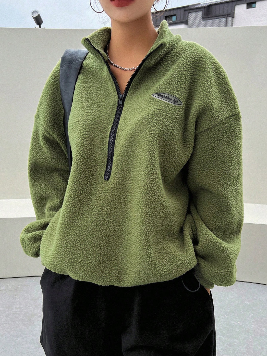 Ropa de Mujer, Ropa de Mujer, Sudaderas de Mujer, Verde Lima