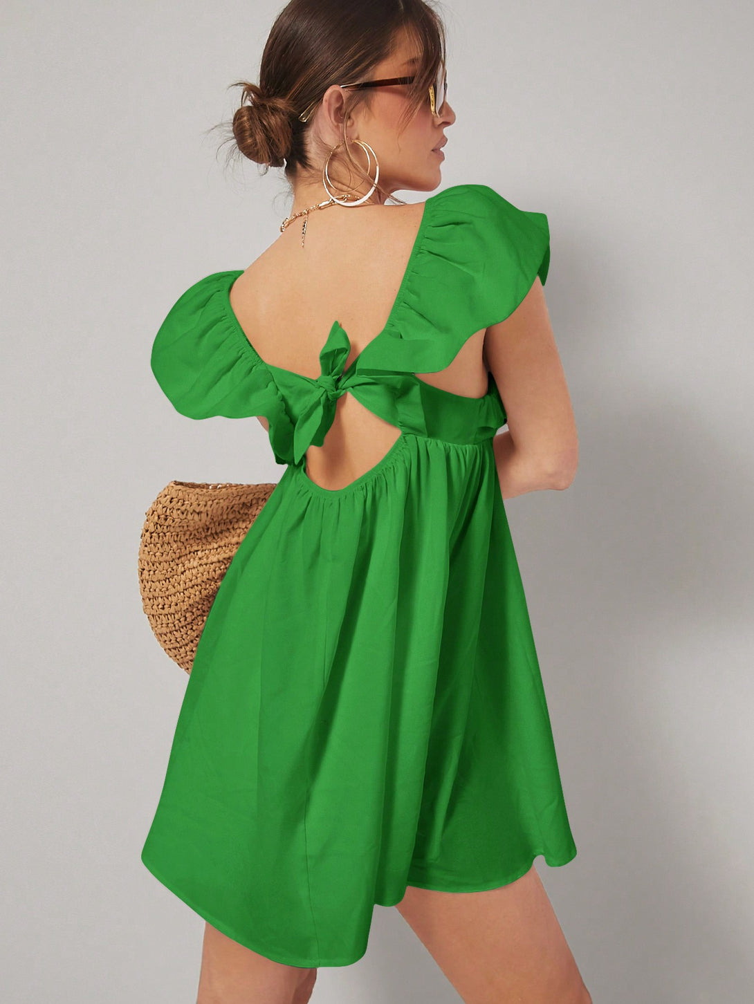 Ropa de Mujer, Ropa de Mujer, Vestidos de mujer, Vestidos cortos de mujer, Verde