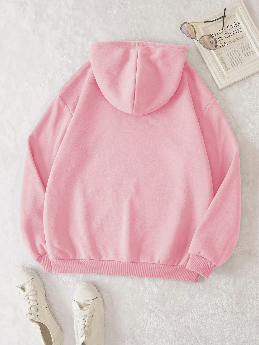 Ropa de Mujer, Ropa de Mujer, Sudaderas de Mujer, Rosa Pálido