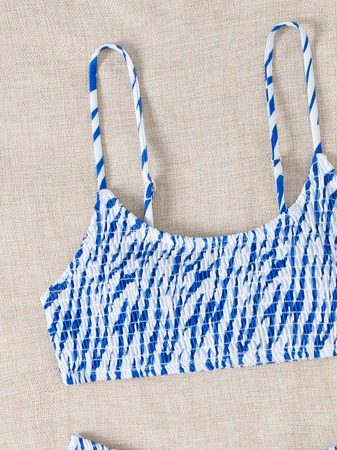 Ropa de Mujer, Ropa de Playa para Mujer, Sets de Bikini para Mujer, , 28826557, Azul y blanco