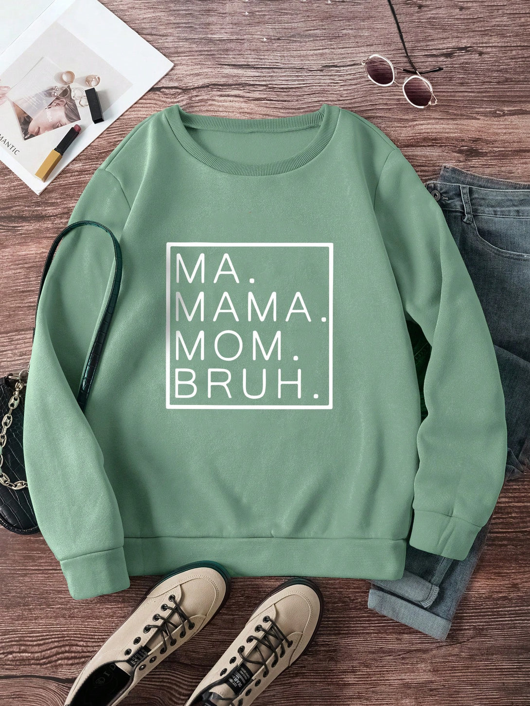 Ropa de Mujer, Ropa de Mujer, Sudaderas de Mujer, Verde