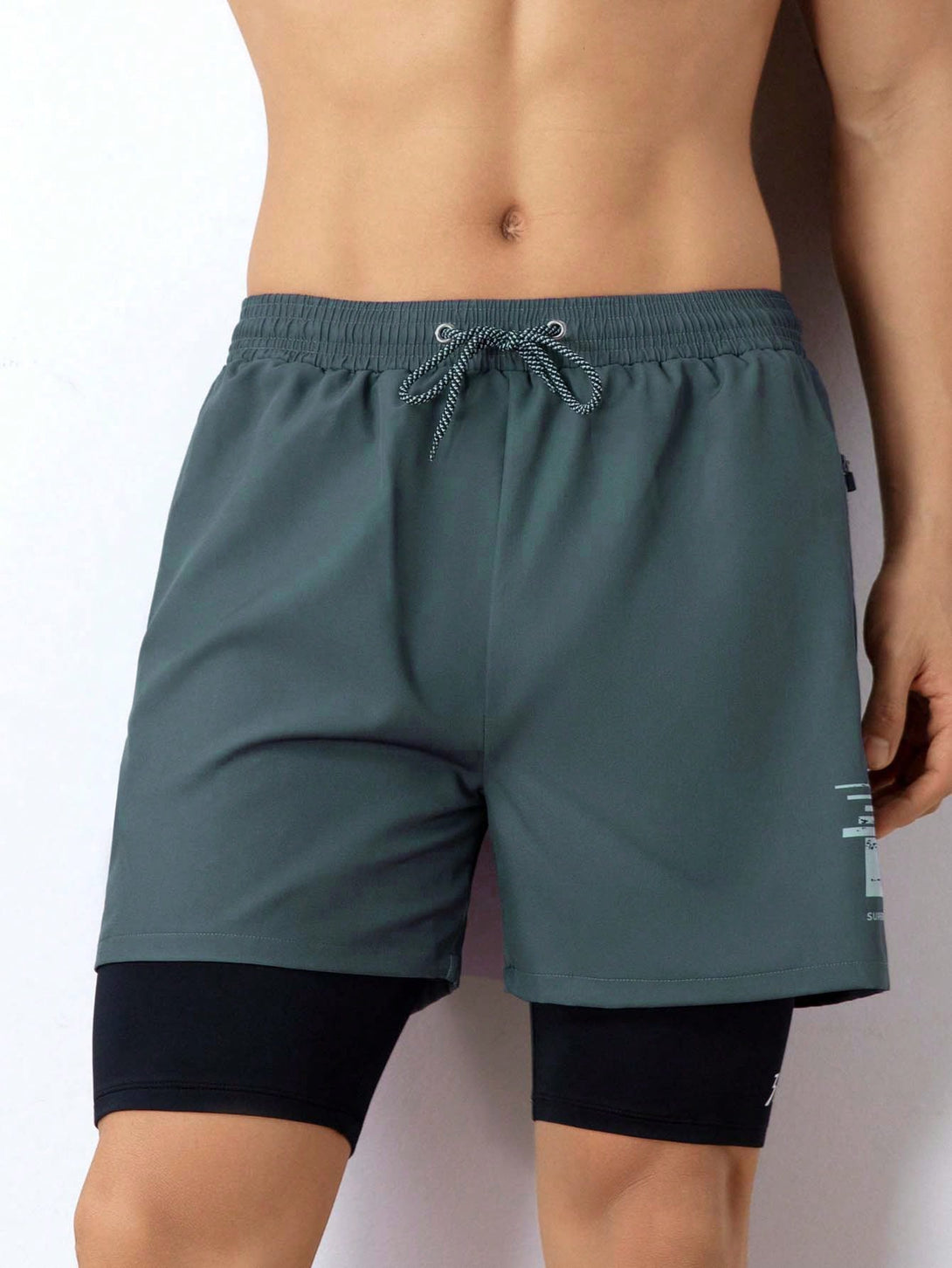 Hombres, Ropa de hombre, Bañador de hombres, Shorts de Playa para Hombre, 28109992, Gris