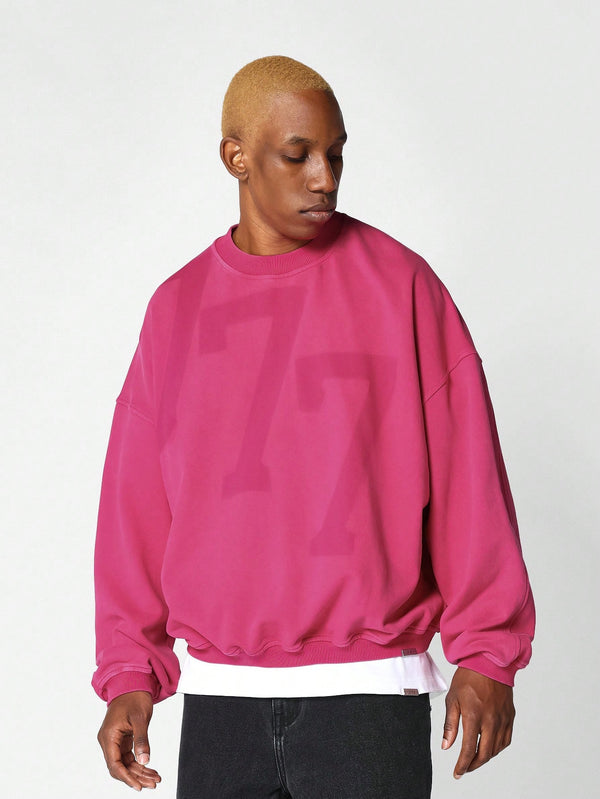 Hombres, Ropa de hombre, Capuchas & Sudaderas para hombres, Sudaderas para hombre, 29433811, Rosa Fucsia