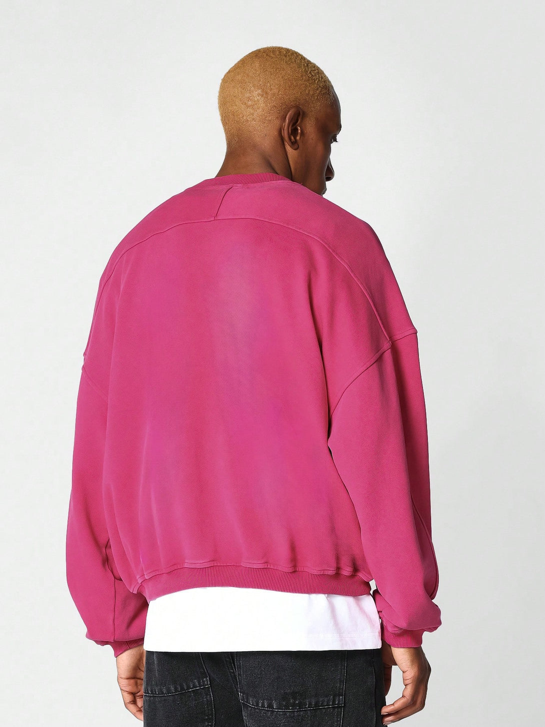 Hombres, Ropa de hombre, Capuchas & Sudaderas para hombres, Sudaderas para hombre, 29433811, Rosa Fucsia