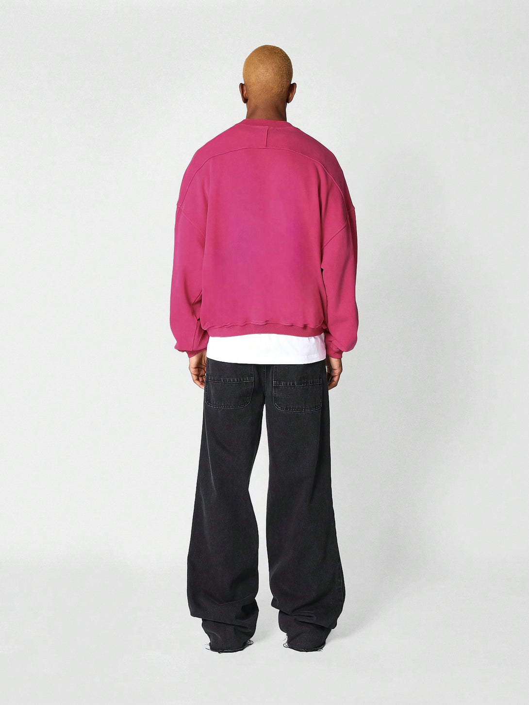 Hombres, Ropa de hombre, Capuchas & Sudaderas para hombres, Sudaderas para hombre, 29433811, Rosa Fucsia