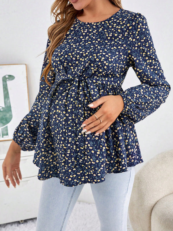 Ropa de Mujer, Ropa Premamá, Tops Premamá, Camisas premamá, Azul Marino