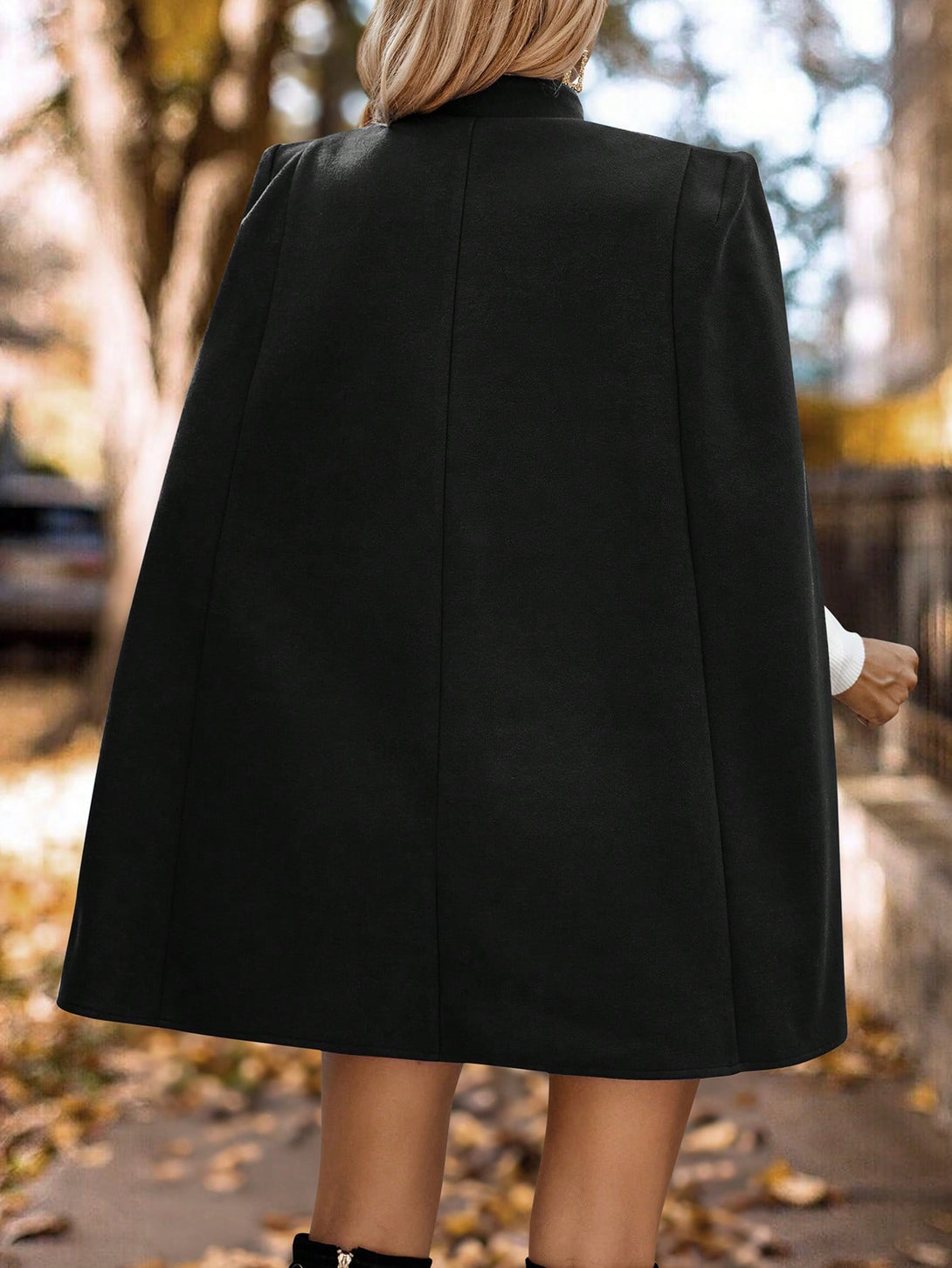 Ropa de Mujer, Ropa de Exterior para Mujer, Abrigos de Mujer, 24051373, Negro