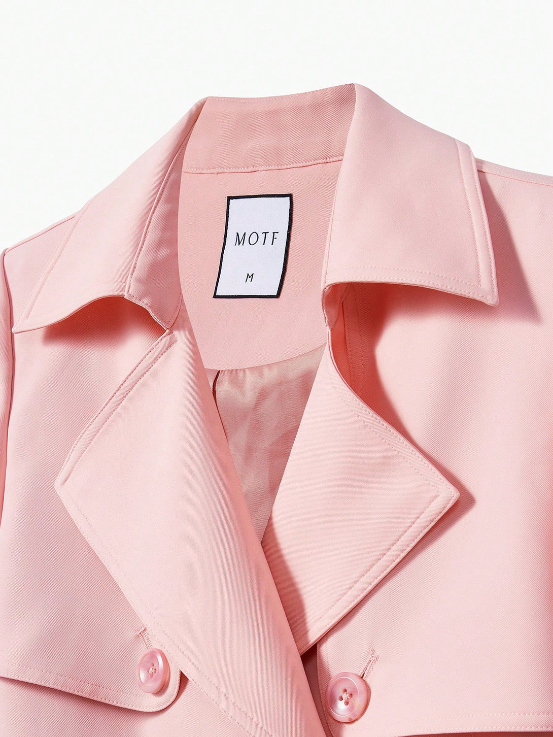 Ropa de Mujer, Ropa de Exterior para Mujer, Gabardinas para Mujer, Colección de trajes de mujer, 28550052, Rosa Pálido