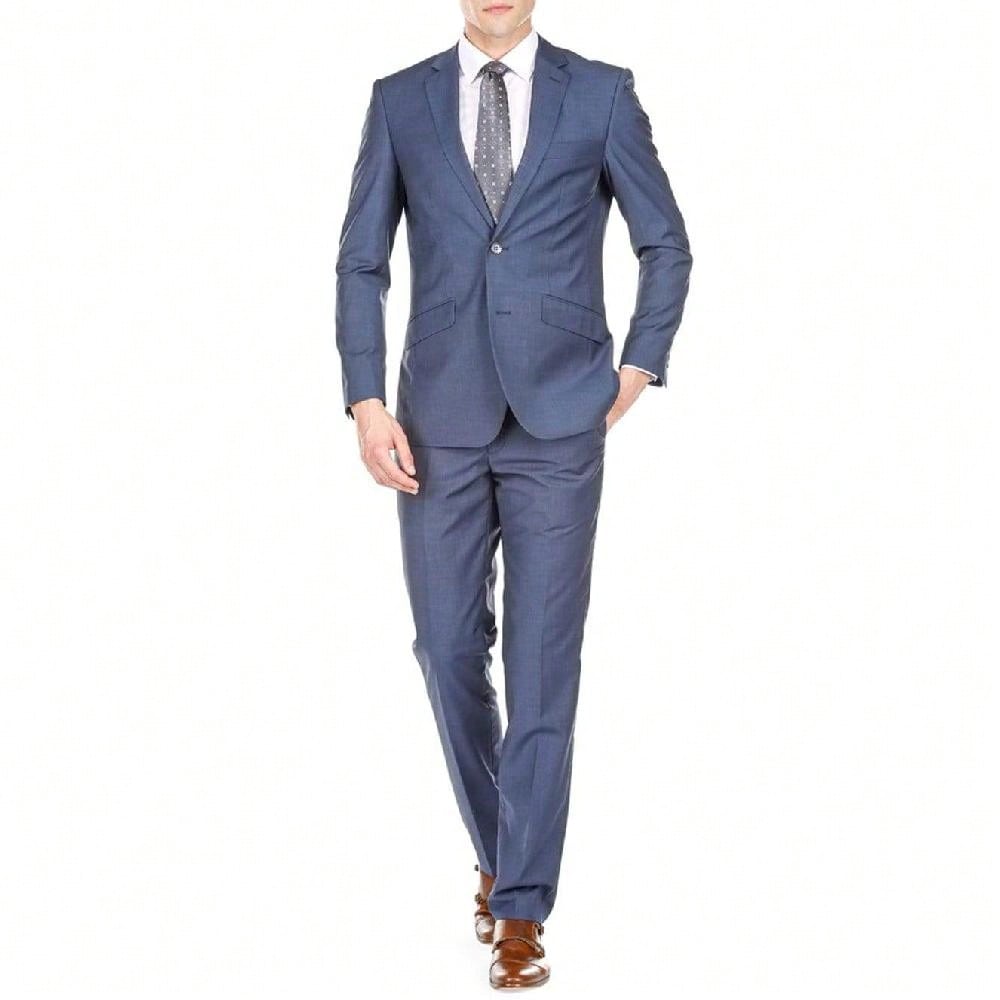 Hombres, Ropa de hombre, Trajes & Piezas separadas para Hombres, Traje de hombre, 27824891, Azul