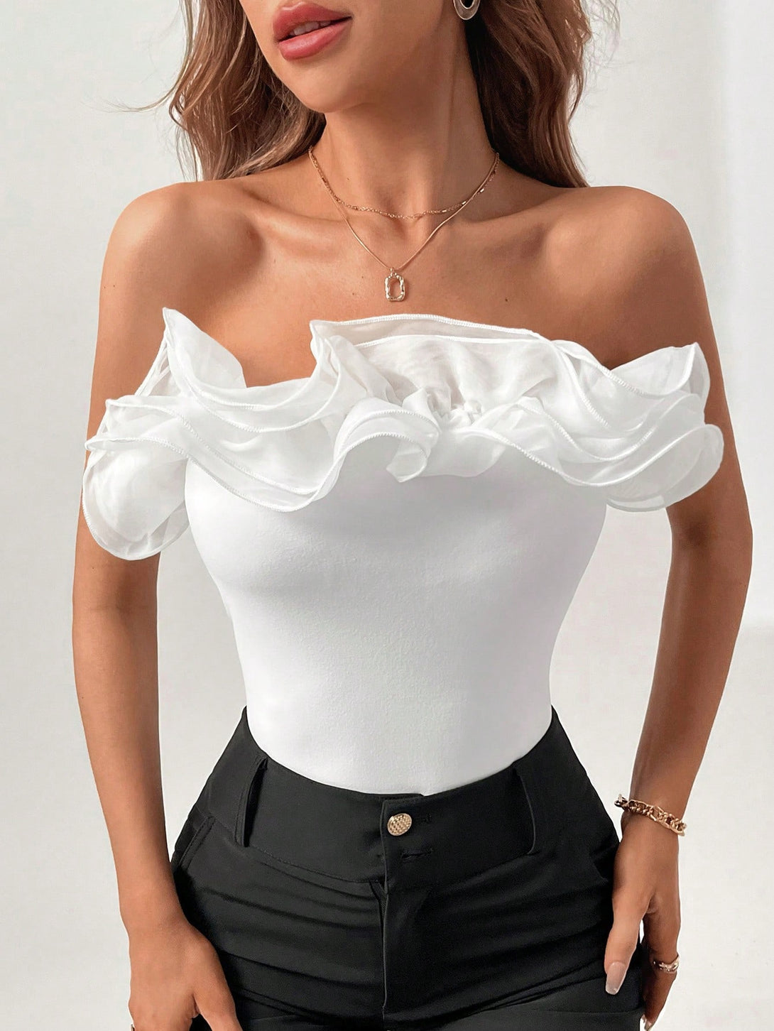 Ropa de Mujer, Monos y bodys para mujer, Body de mujer, 29586777, Blanco