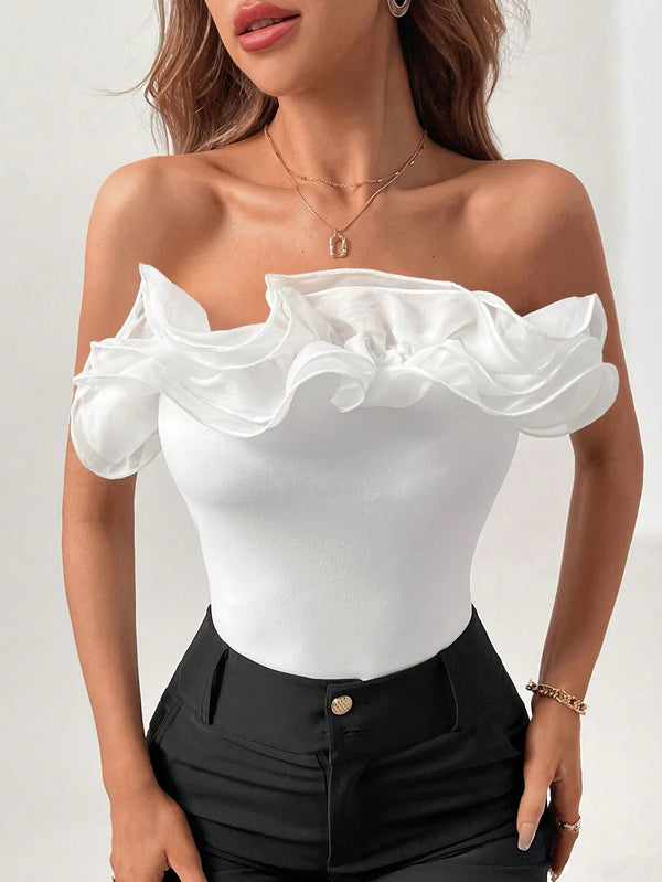 Ropa de Mujer, Monos y bodys para mujer, Body de mujer, 29586777, Blanco