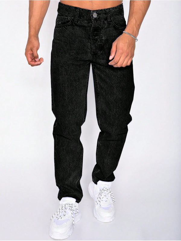 Hombres, Ropa de hombre, Mezclilla para hombre, Jeans para hombre, OUTFITS LOOKBOOK, 25710311, Negro