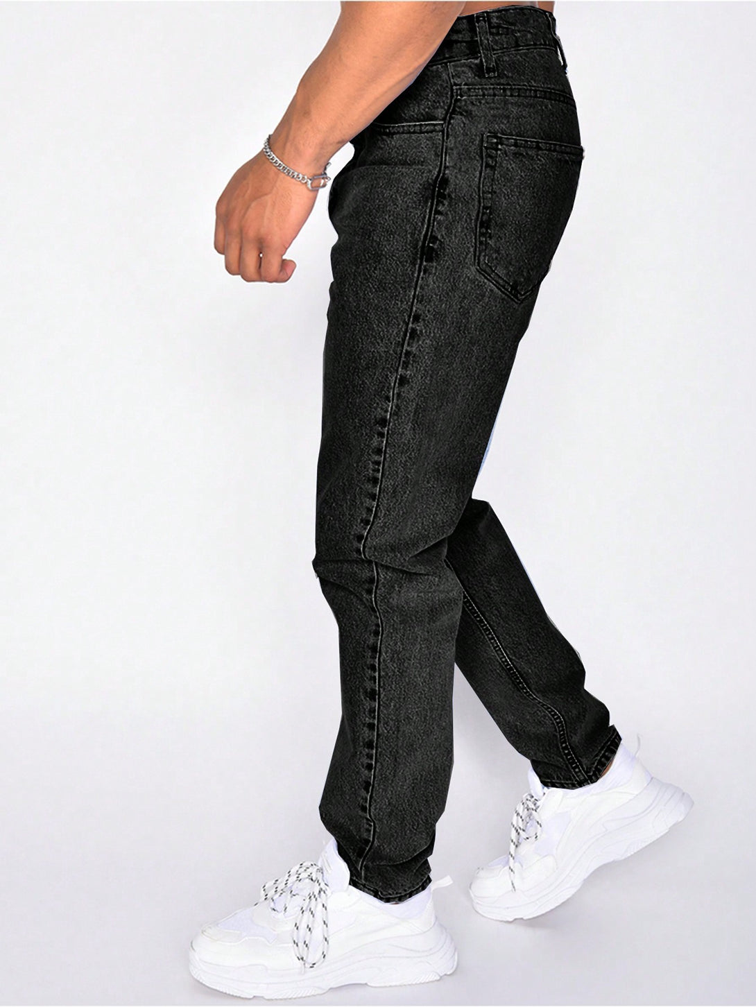 Hombres, Ropa de hombre, Mezclilla para hombre, Jeans para hombre, OUTFITS LOOKBOOK, 25710311, Negro