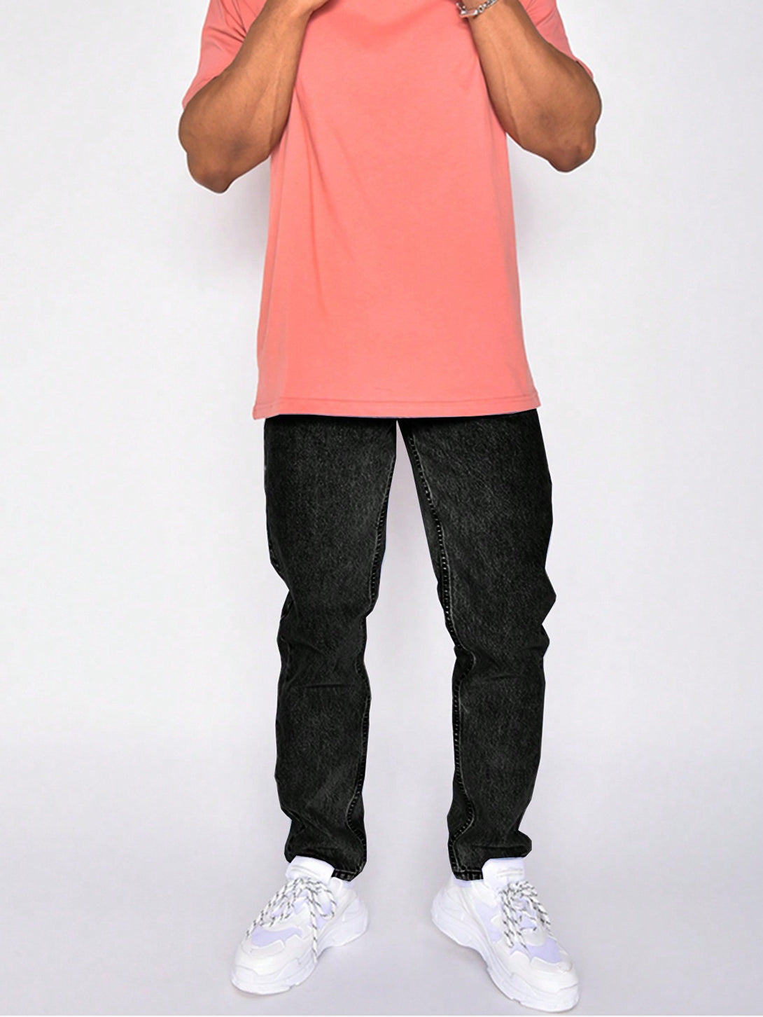 Hombres, Ropa de hombre, Mezclilla para hombre, Jeans para hombre, OUTFITS LOOKBOOK, 25710311, Negro