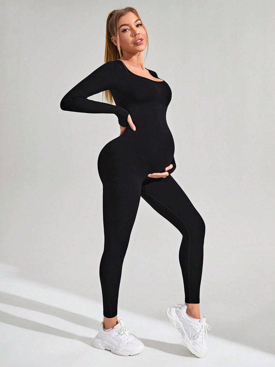 Ropa de Mujer, Ropa Premamá, Ropa de Deporte Premamá, Negro