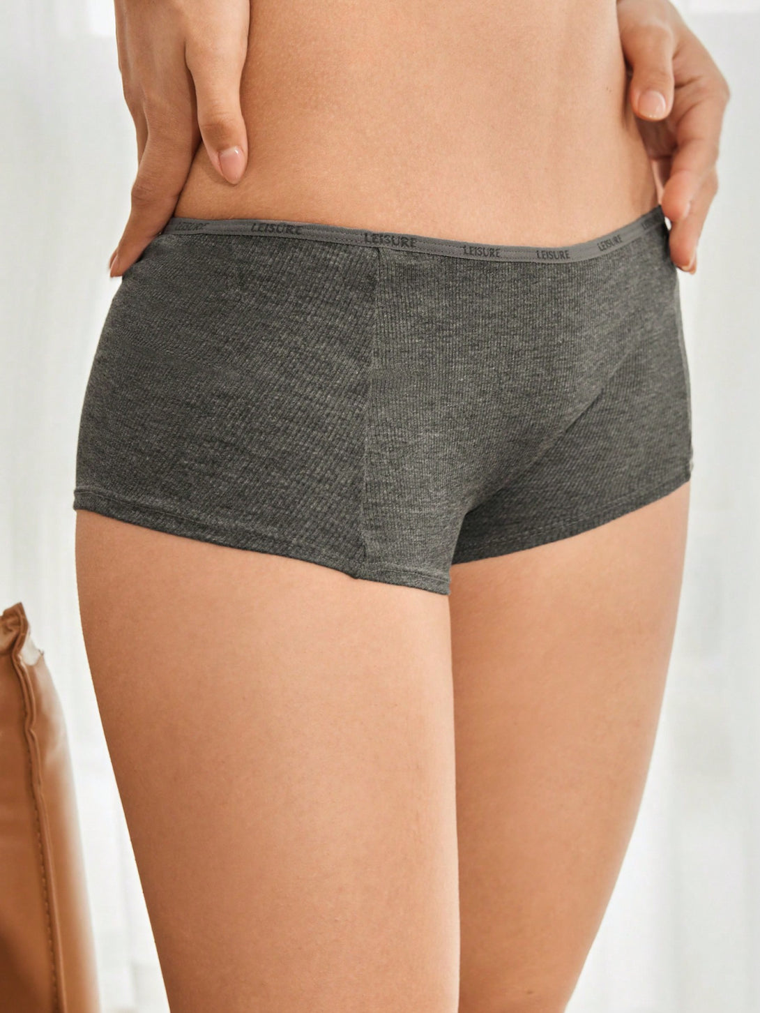 Ropa Interior y Ropa de Dormir, Braguitas de Mujer, Culottes de Mujer, Gris Oscuro