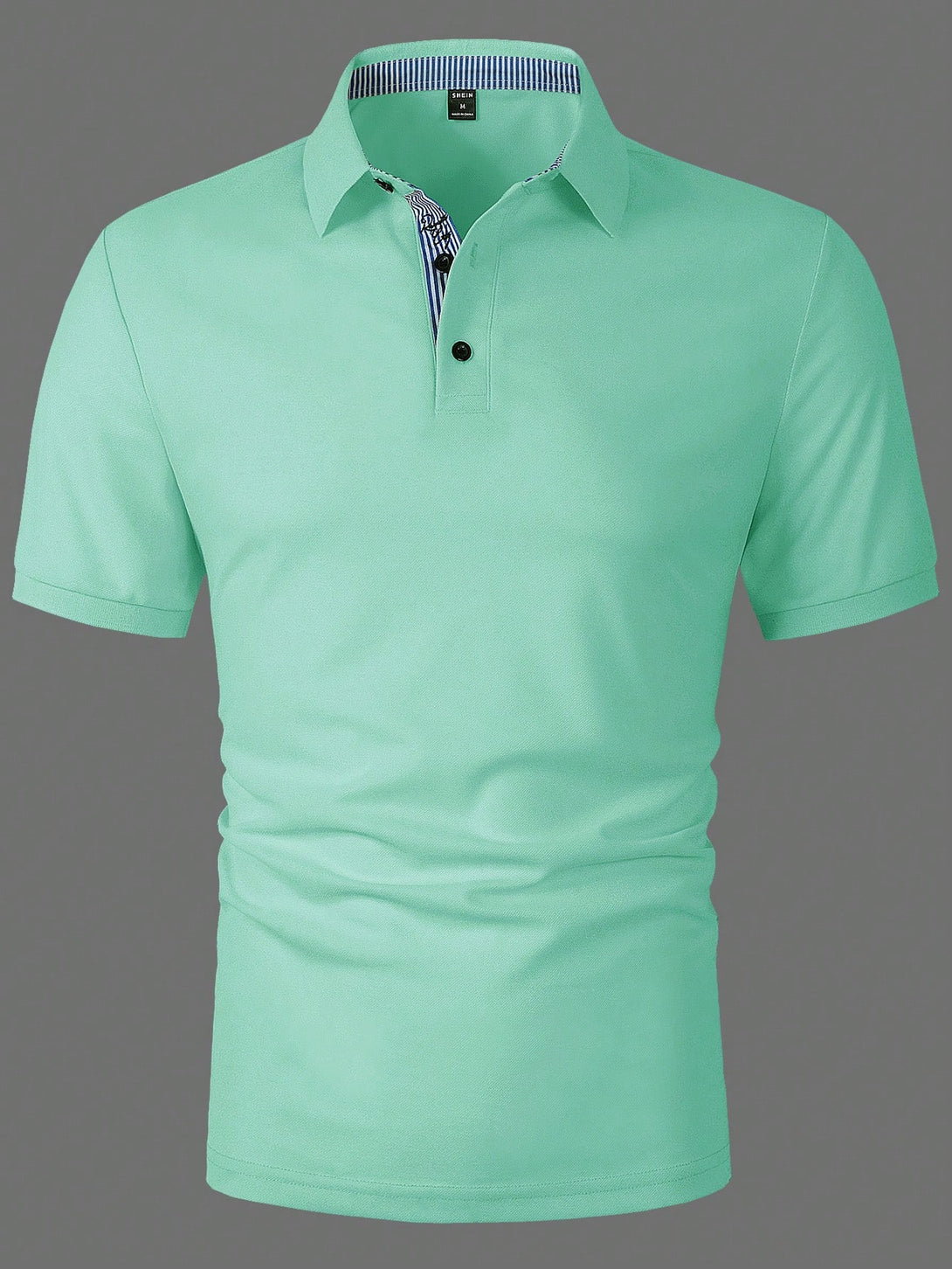 Hombres, Ropa de hombre, Tops para Hombre, Polos para Hombre, 30626869, verde menta