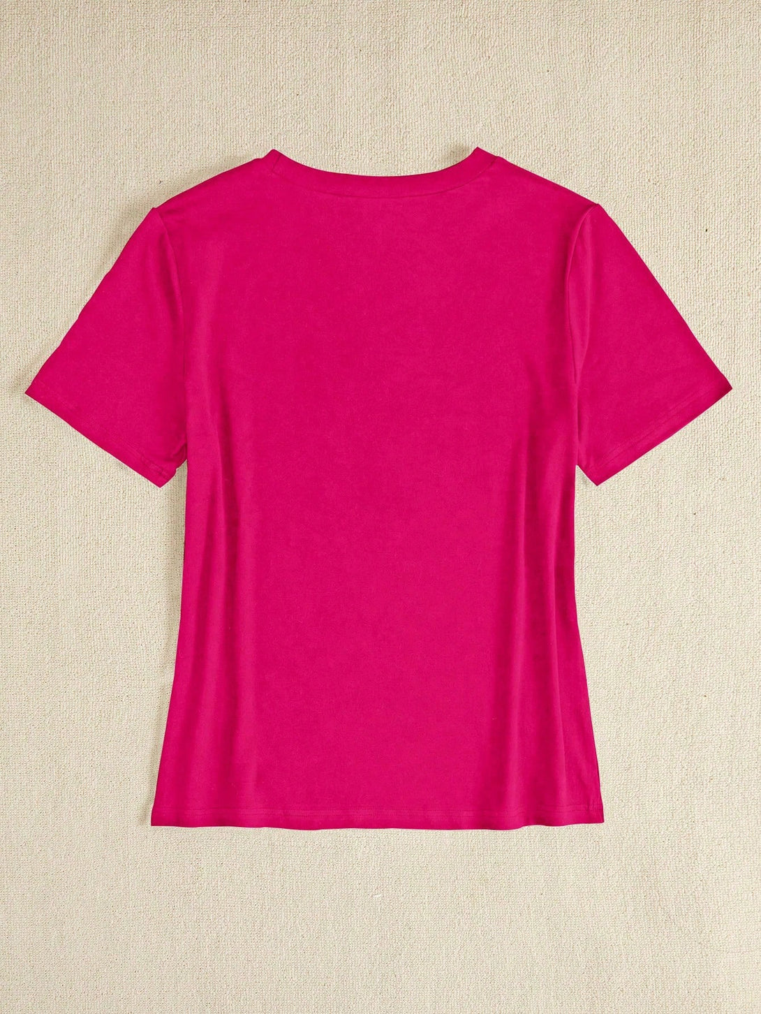 Ropa de Mujer, Ropa de Mujer, Tops & Blusas & Camisetas de Mujer, Camisetas de Mujer, , Rosa Fucsia