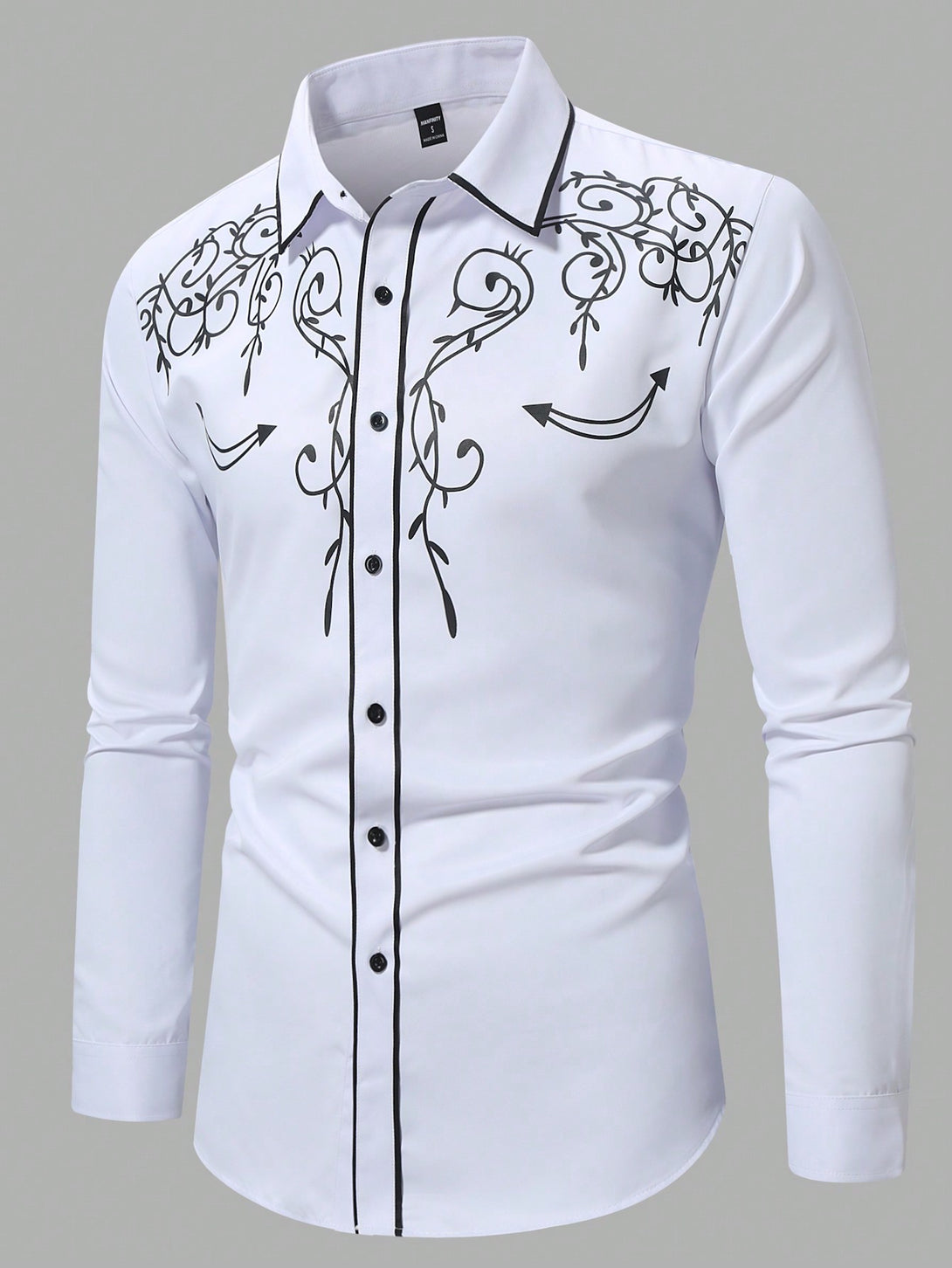 Hombres, Ropa de hombre, Tops para Hombre, Camisas  para hombre, 31094665, Blanco