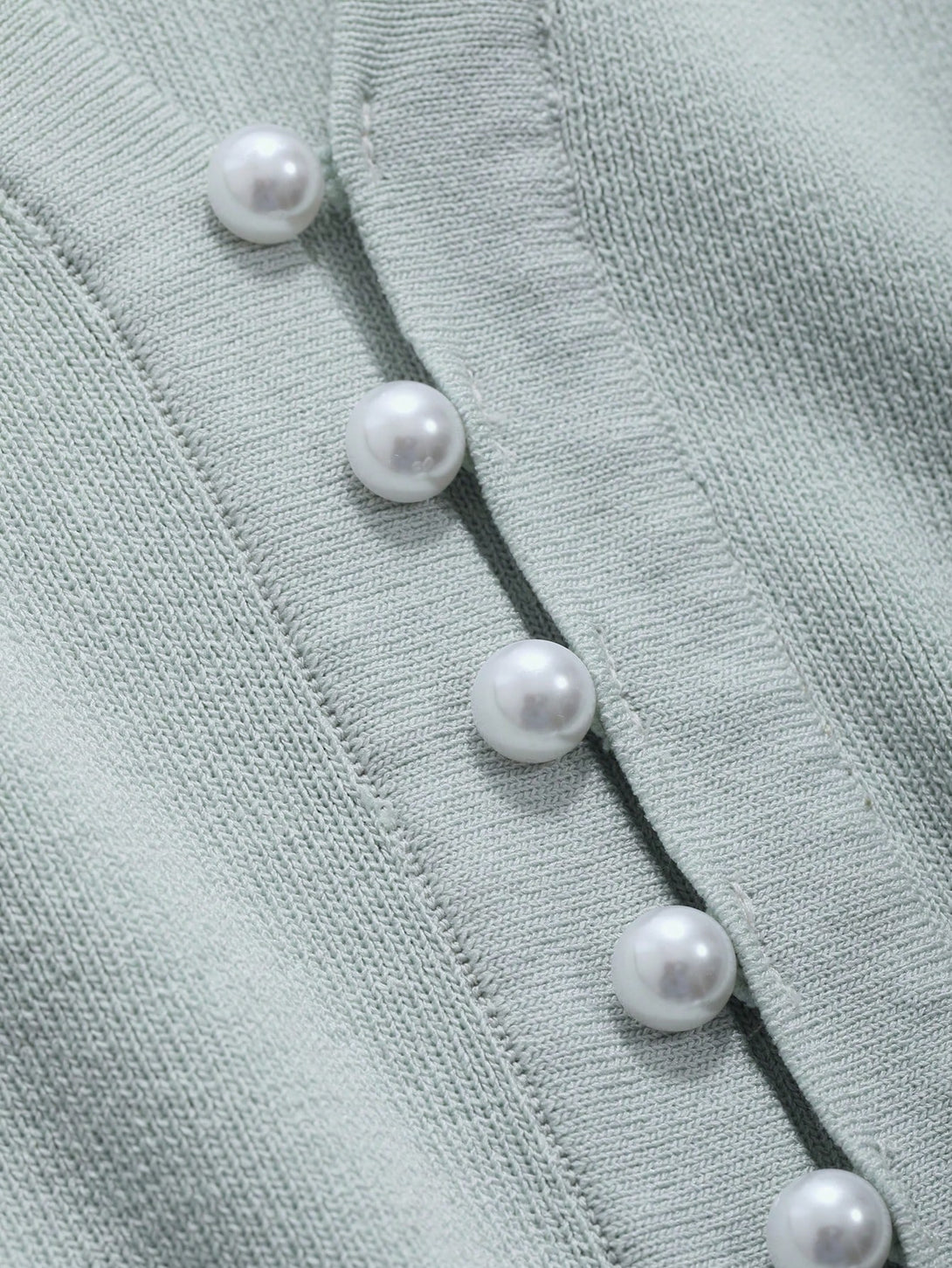 Ropa de Mujer, Tejido de Punto de Mujer, Tops de Punto para Mujer, 31283754, Verde