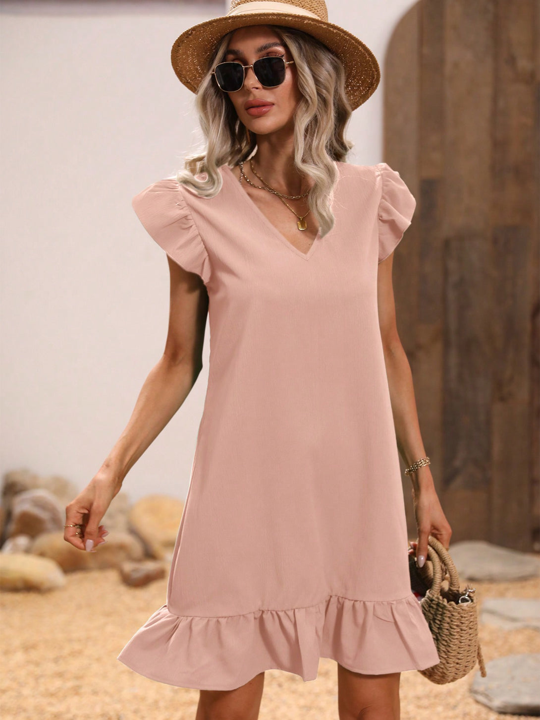 Ropa de Mujer, Ropa de Mujer, Vestidos de mujer, Vestidos cortos de mujer, Rosa