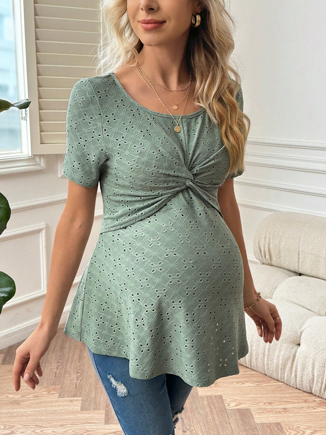 Ropa de Mujer, Ropa Premamá, Lactancia, Verde