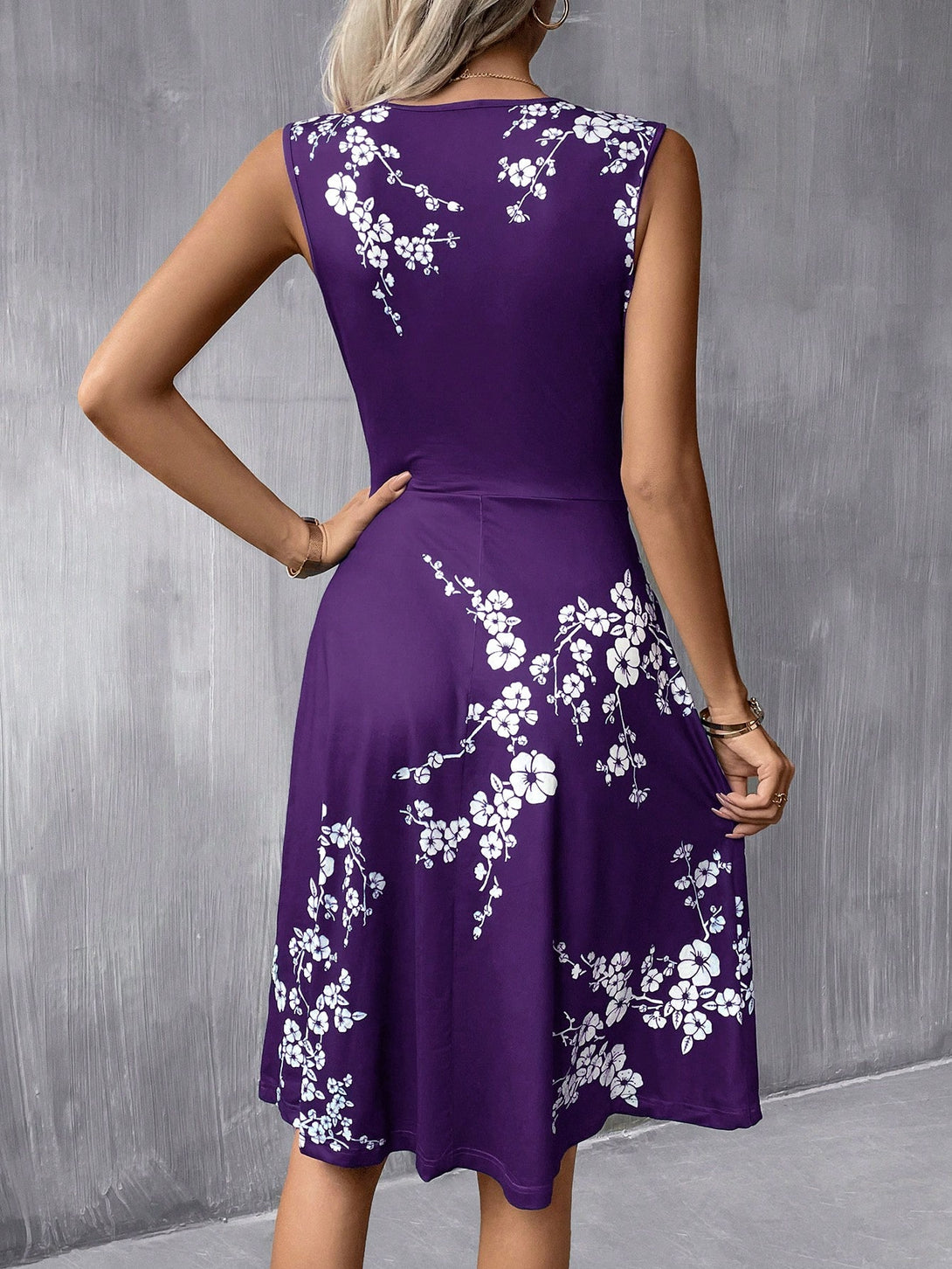 Ropa de Mujer, Ropa de Mujer, Vestidos de mujer, Vestidos midi para mujer, Morado