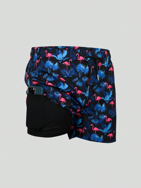 Hombres, Ropa de hombre, Bañador de hombres, Shorts de Playa para Hombre, 26321039, Negro