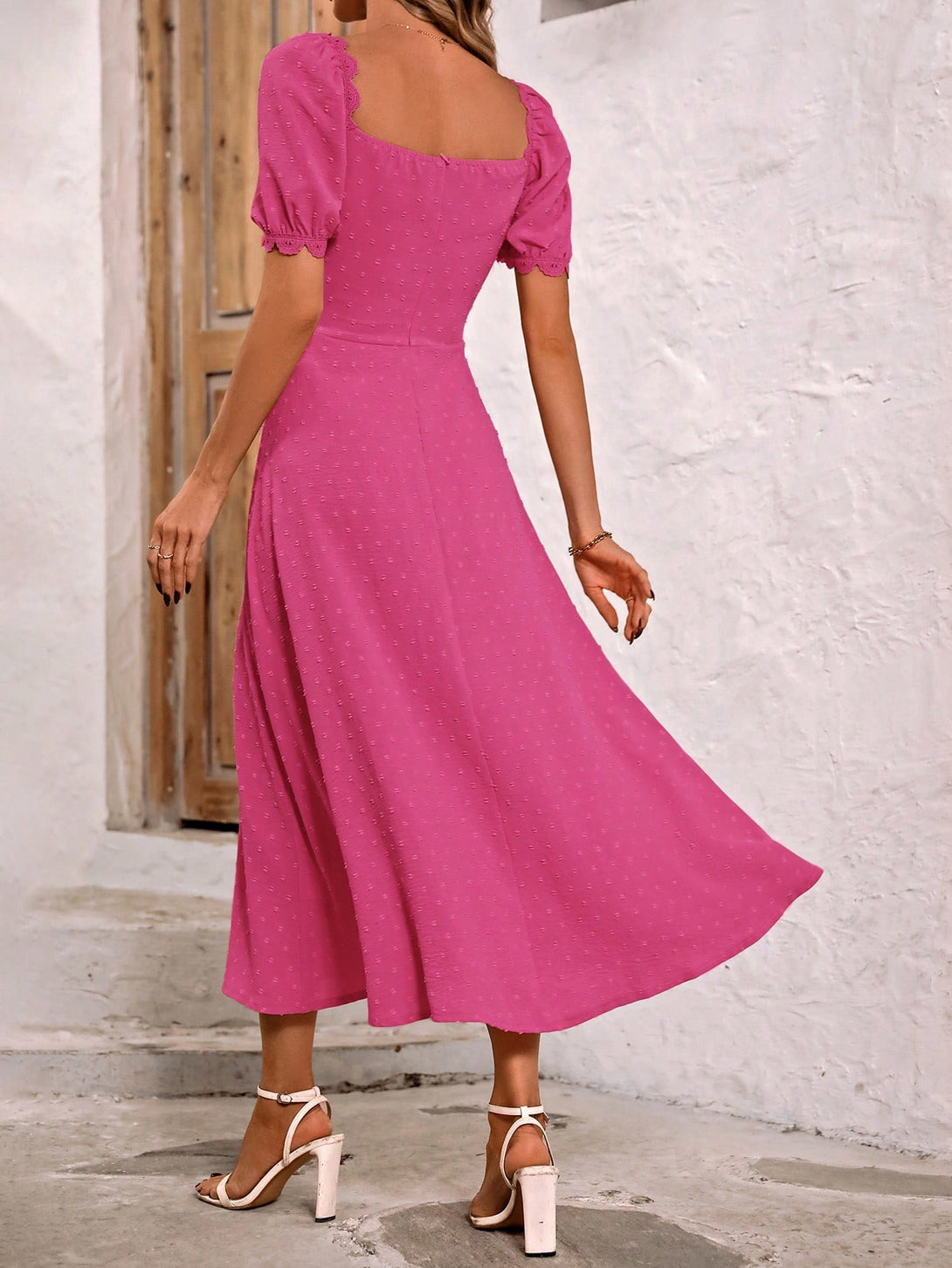 Ropa de Mujer, Ropa de Mujer, Vestidos de mujer, Vestidos largos de mujer, Colección de trajes de mujer, Rosa Fucsia