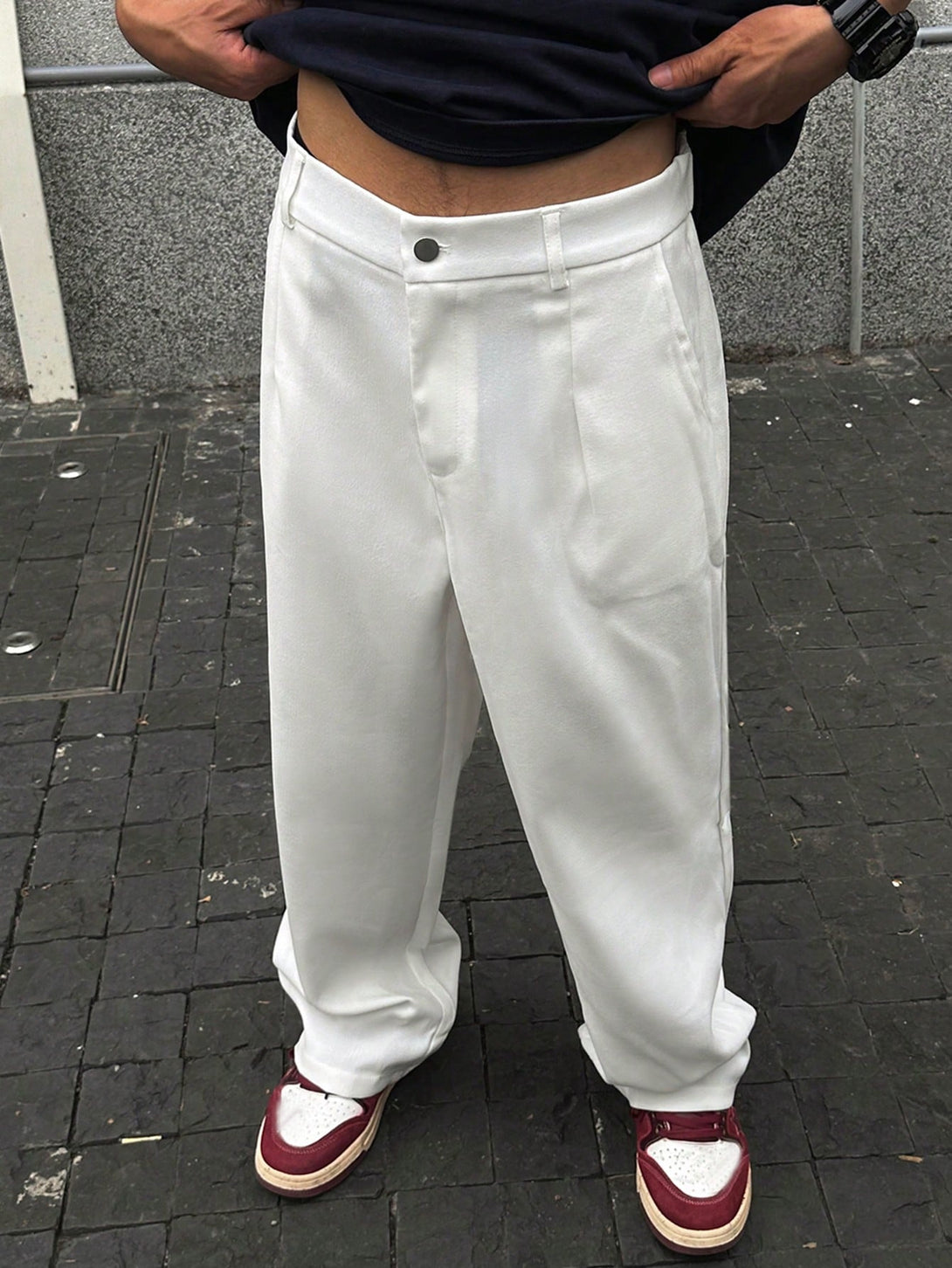 Hombres, Ropa de hombre, Bottoms de hombres, Pantalones para hombre, OUTFITS LOOKBOOK, 32993850, Blanco