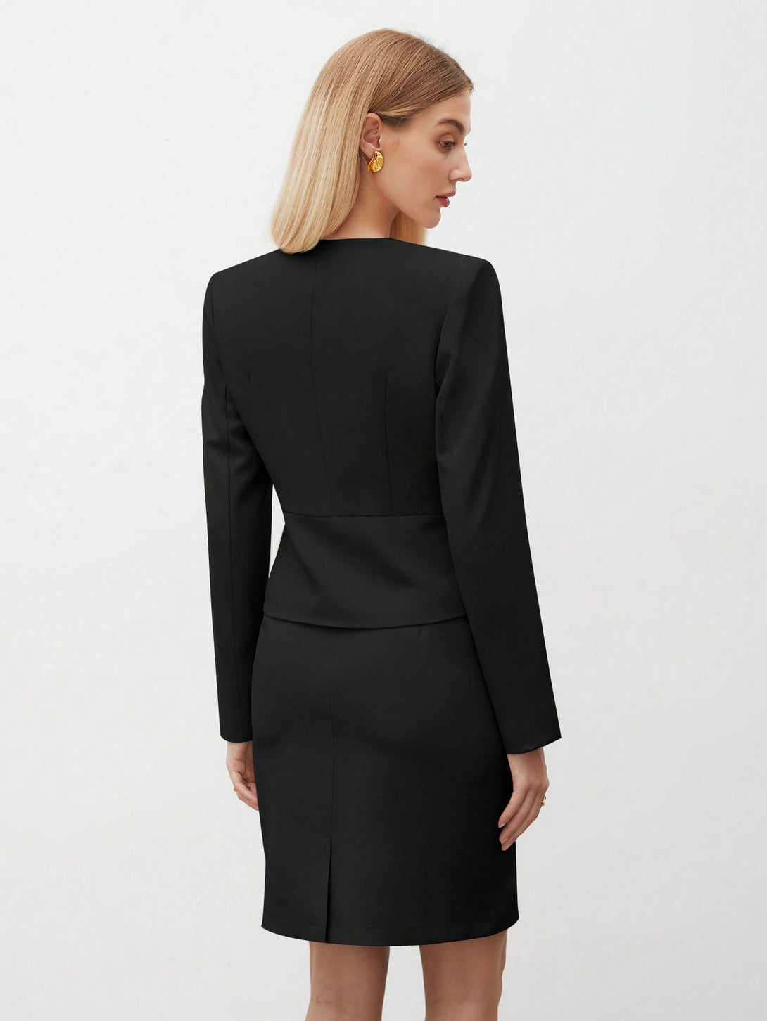 Ropa de Mujer, Ropa de Mujer, Trajes de Mujer, Sets de Traje de Mujer, Colección de trajes de mujer, Negro