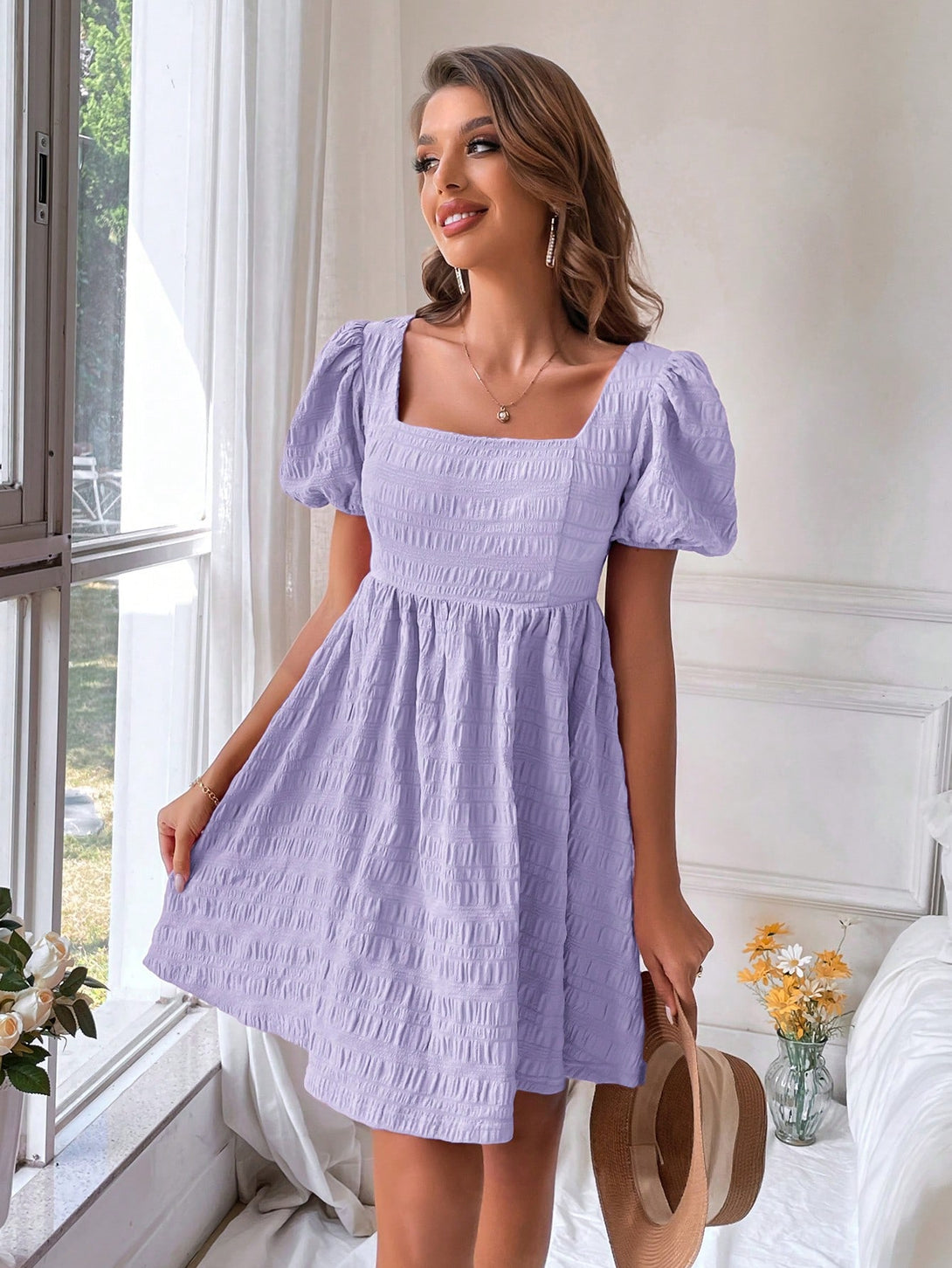 Ropa de Mujer, Ropa de Mujer, Vestidos de mujer, Vestidos cortos de mujer, Colección de trajes de mujer, Morado