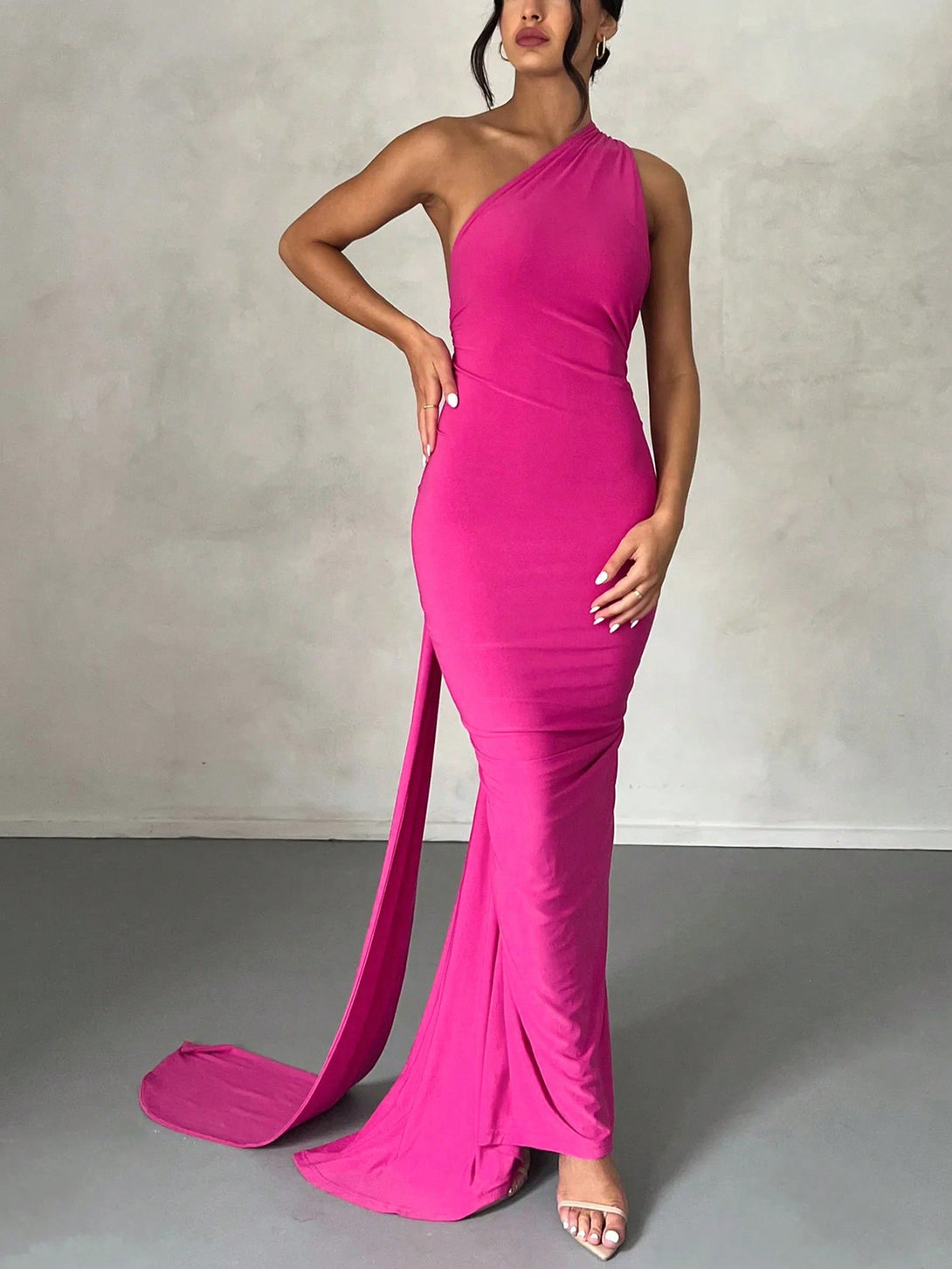 Ropa de Mujer, Ropa de Mujer, Vestidos de mujer, Vestidos largos de mujer, Rosa Fucsia