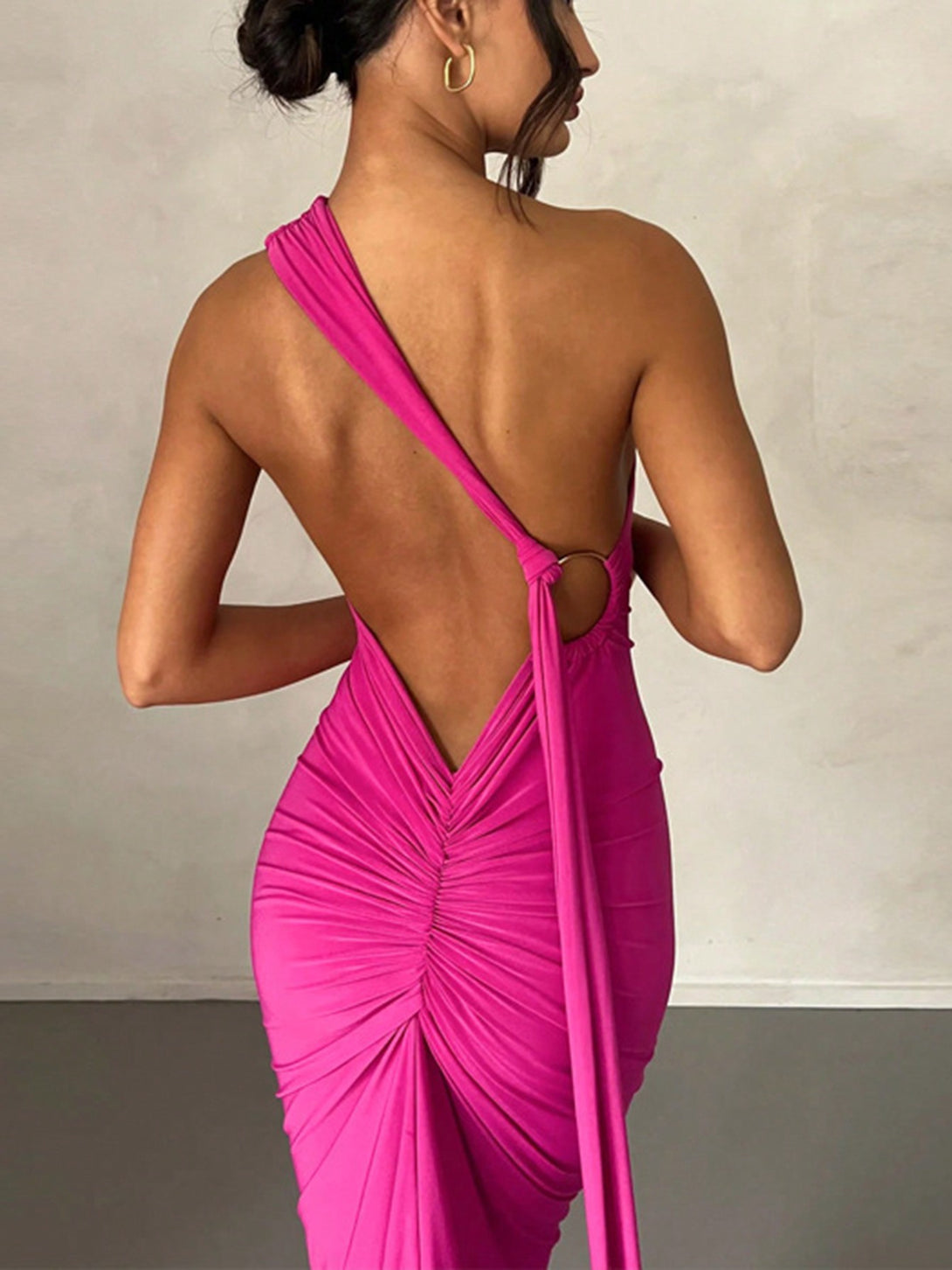 Ropa de Mujer, Ropa de Mujer, Vestidos de mujer, Vestidos largos de mujer, Rosa Fucsia