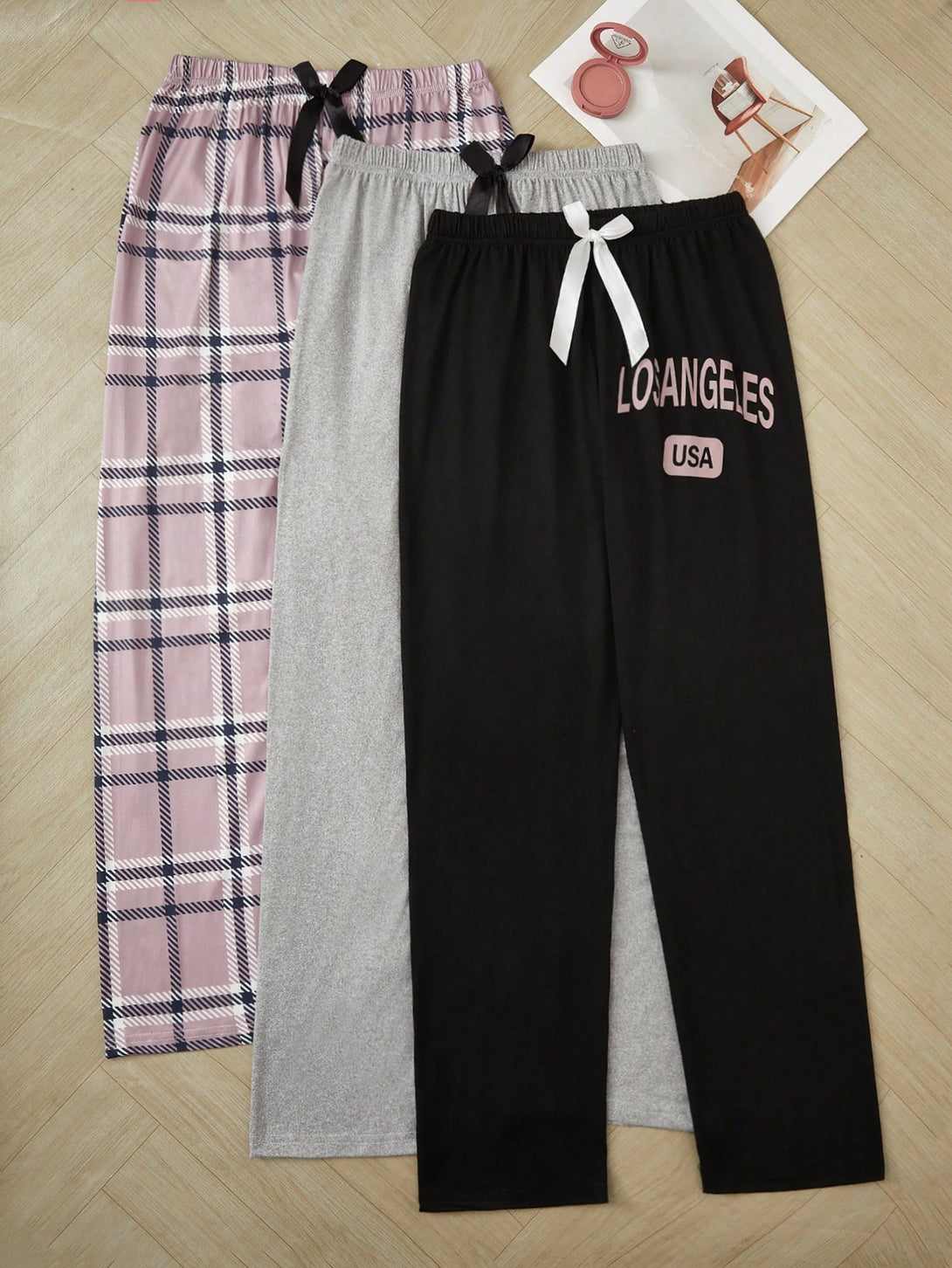 Ropa Interior y Ropa de Dormir, Pijama & Ropa de Descanso de Mujer, Ropa de Dormir para Mujeres, Pantalones para Dormir de Mujer, Multicolor