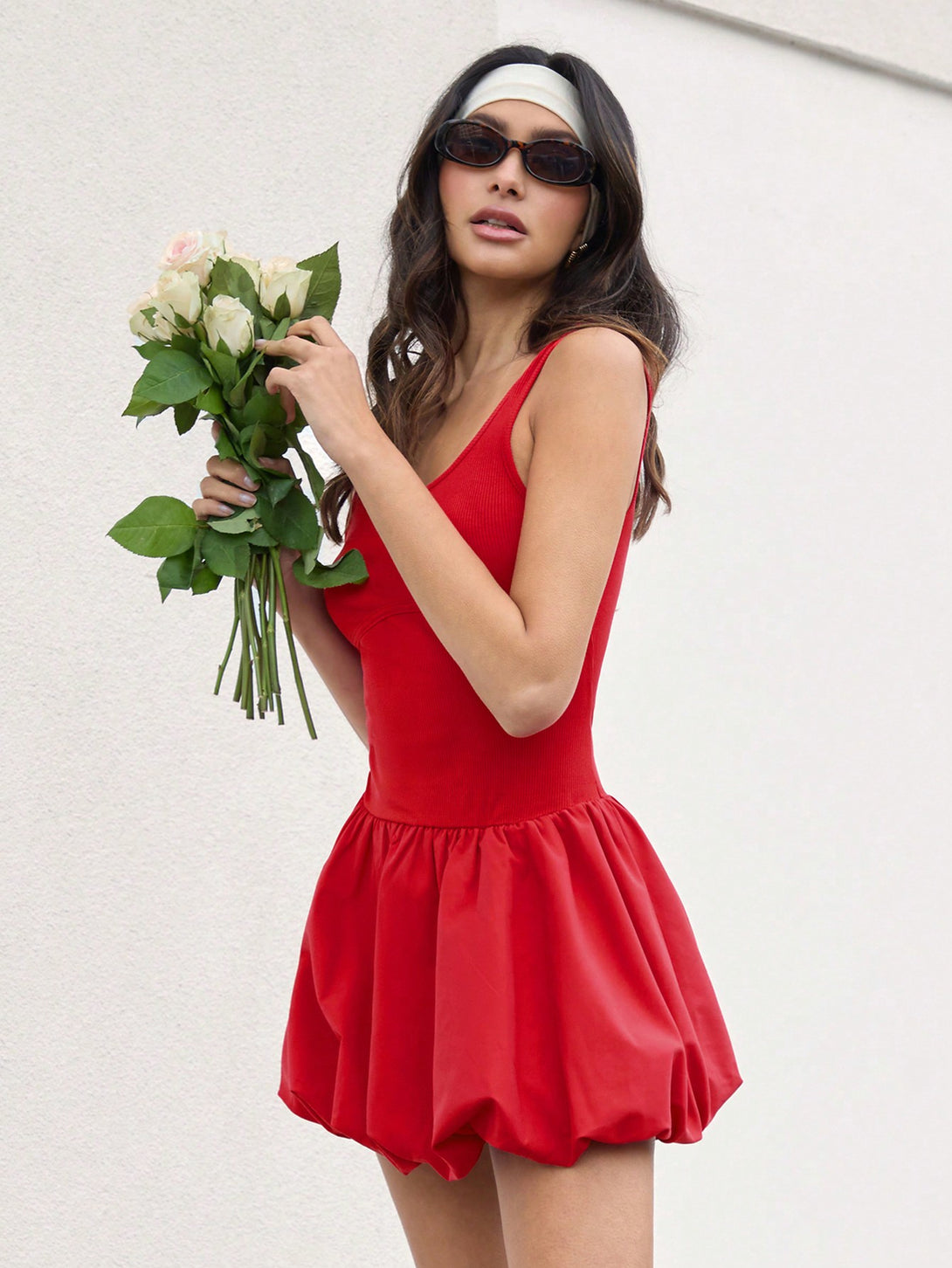 Ropa de Mujer, Ropa de Mujer, Vestidos de mujer, Vestidos cortos de mujer, Rojo