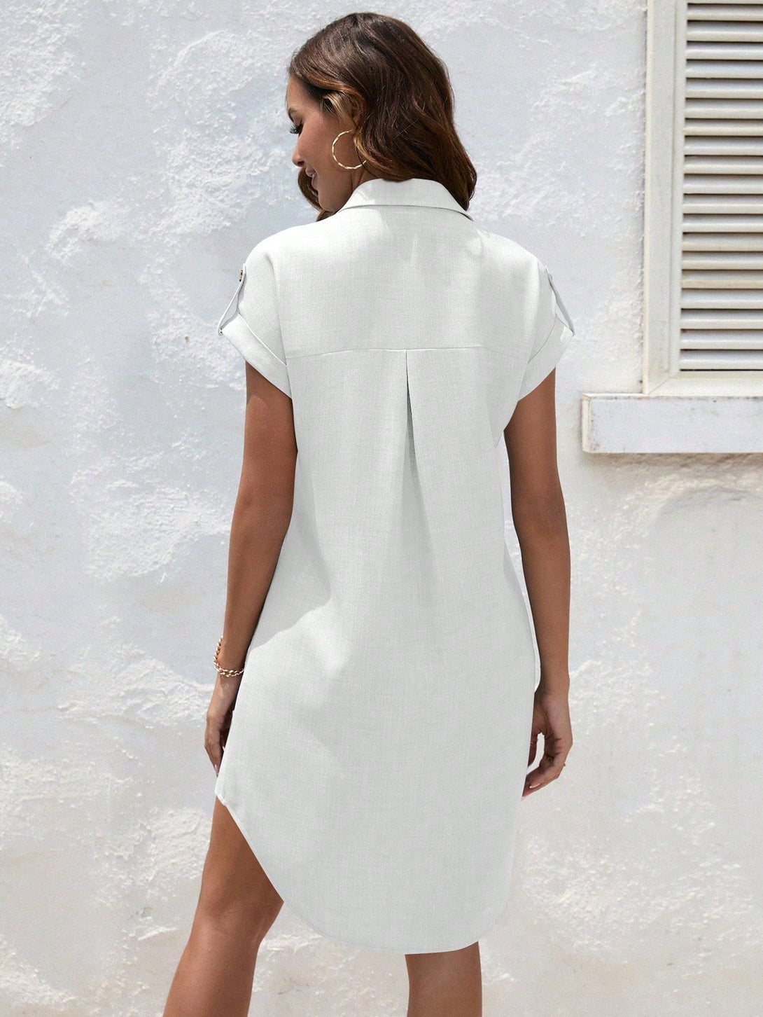 Ropa de Mujer, Ropa de Mujer, Vestidos de mujer, Vestidos cortos de mujer, Blanco