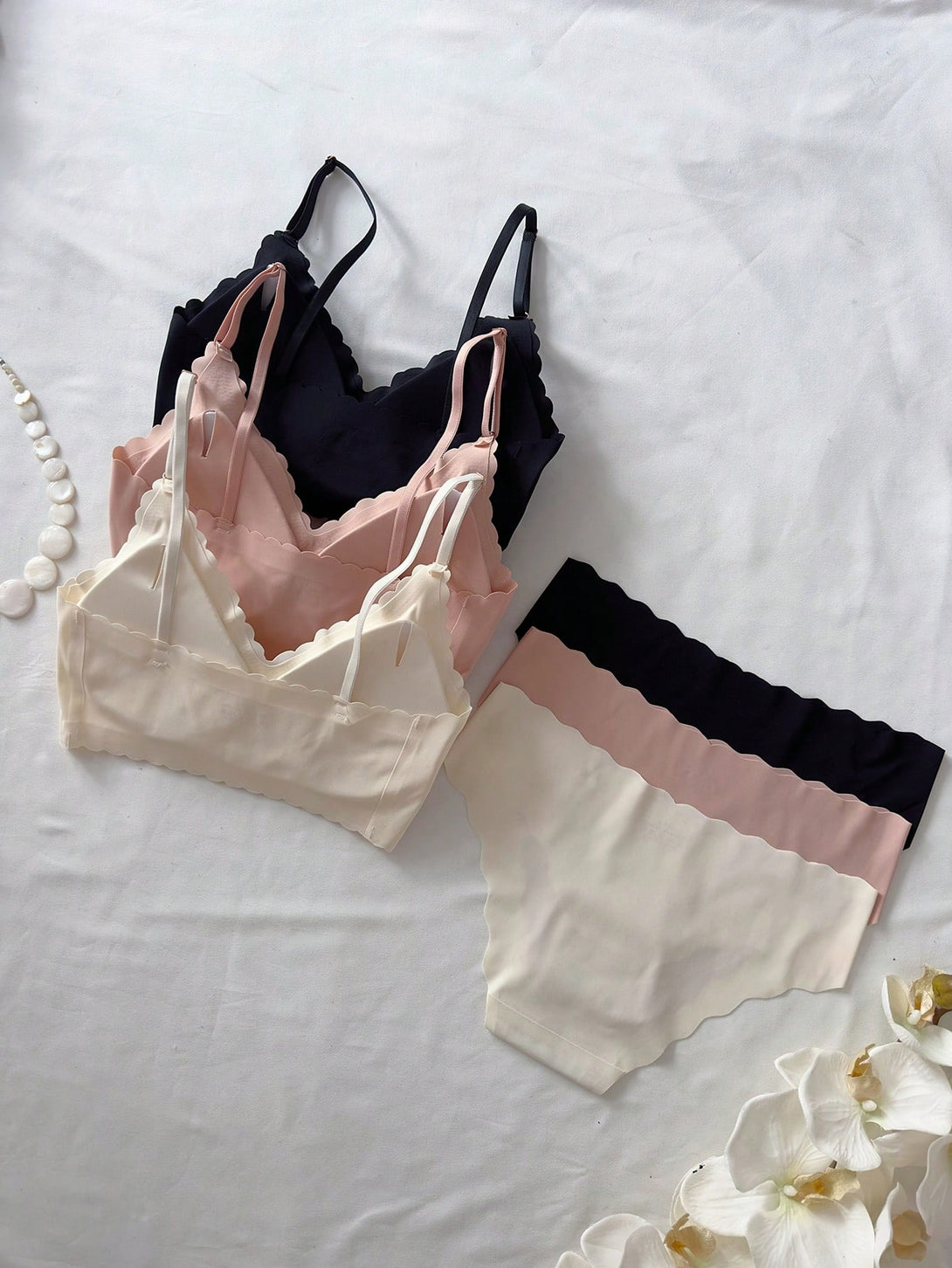 Ropa Interior y Ropa de Dormir, Sujetador de Mujer, Conjuntos de sujetador y braguita para mujer, 33745934, Multicolor