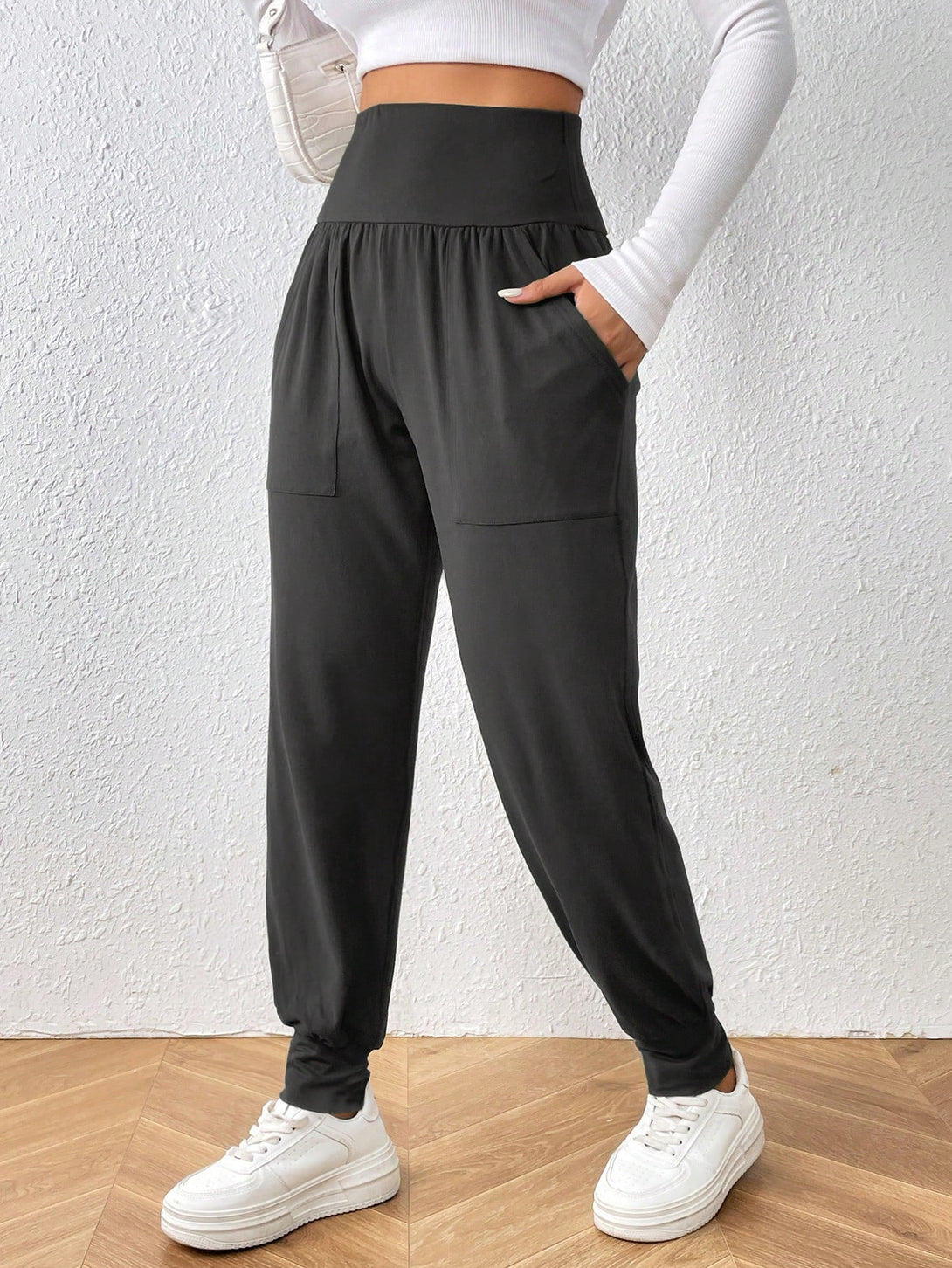 Ropa de Mujer, Ropa de Mujer, Bottoms de Mujer, Pantalones de Mujer, Colección de trajes de mujer, Gris Oscuro