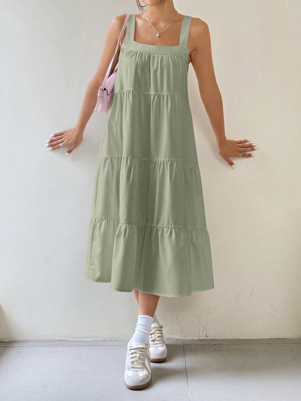 Ropa de Mujer, Ropa de Mujer, Vestidos de mujer, Vestidos midi para mujer, Verde