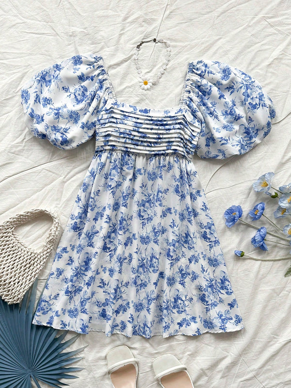 Ropa de Mujer, Vestidos de mujer, Vestidos cortos de mujer, OUTFITS LOOKBOOK, 33019060, Azul y blanco