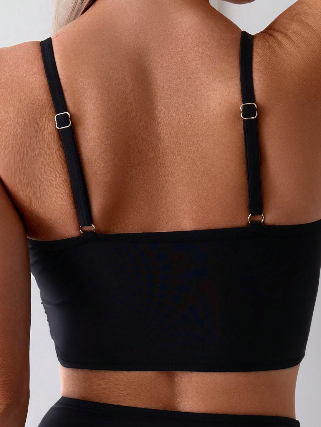 Ropa de Mujer, Ropa de Playa para Mujer, Tops de Bikini para Mujer, OUTFITS LOOKBOOK, 34366353, Negro