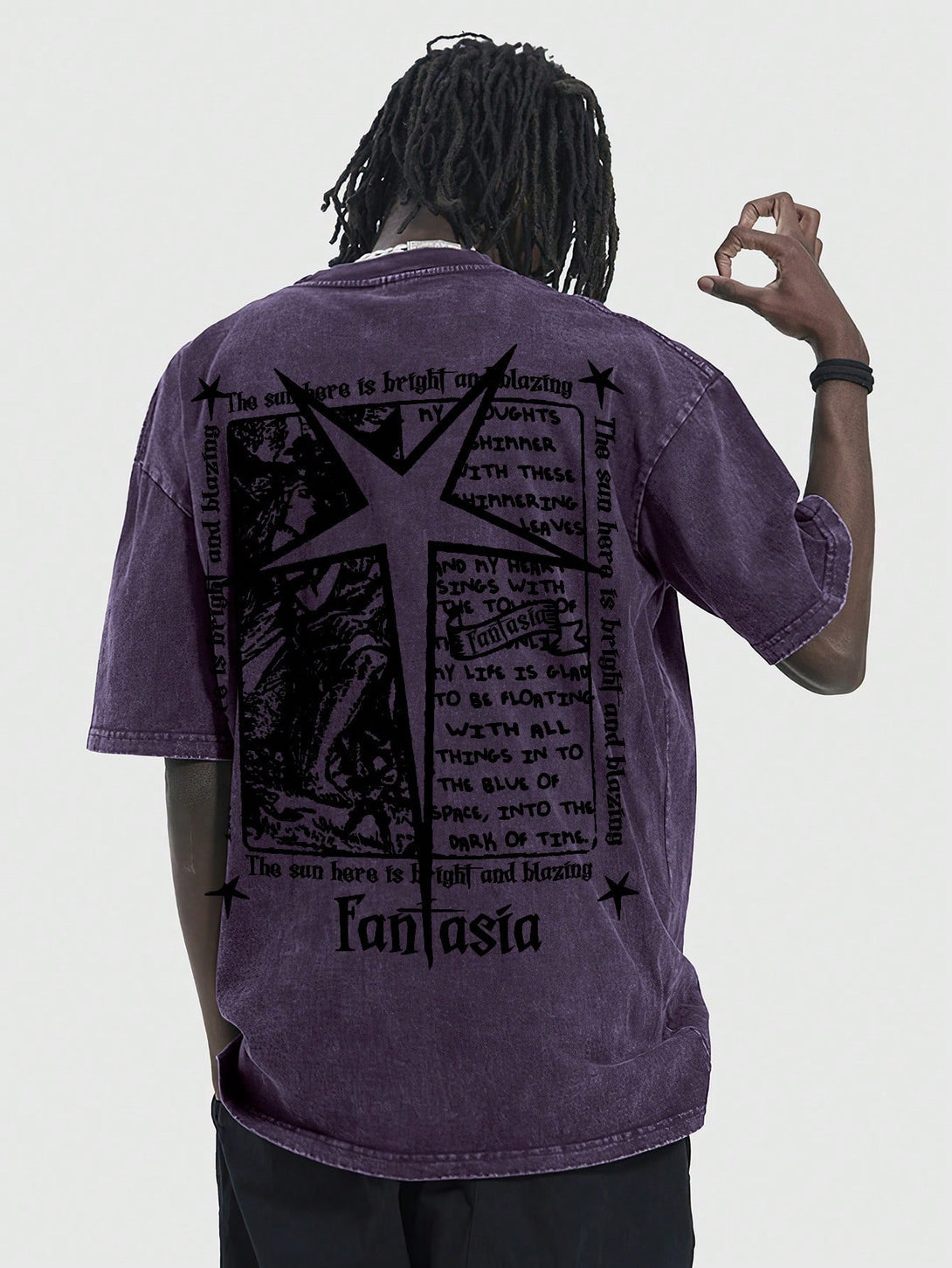 Hombres, Ropa de hombre, Tops para Hombre, Camisetas de hombre, 34480852, Morado