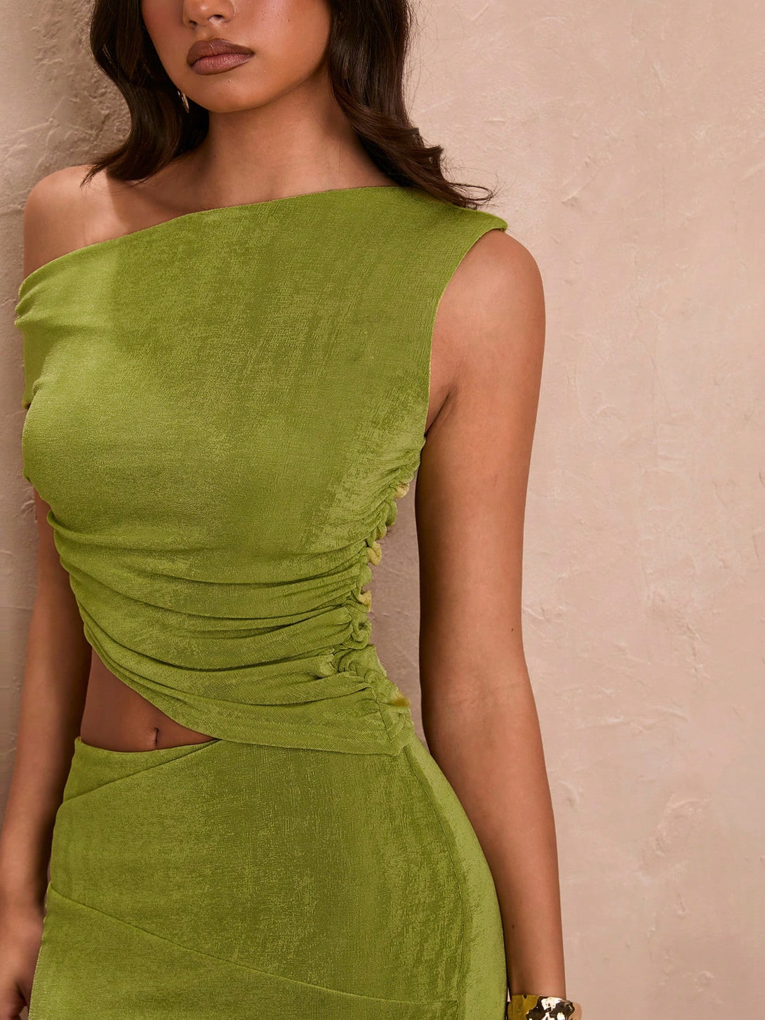 Ropa de Mujer, Ropa de Mujer, Conjunto para Mujer, Ropa Dos piezas para Mujer, Colección de trajes de mujer, Verde