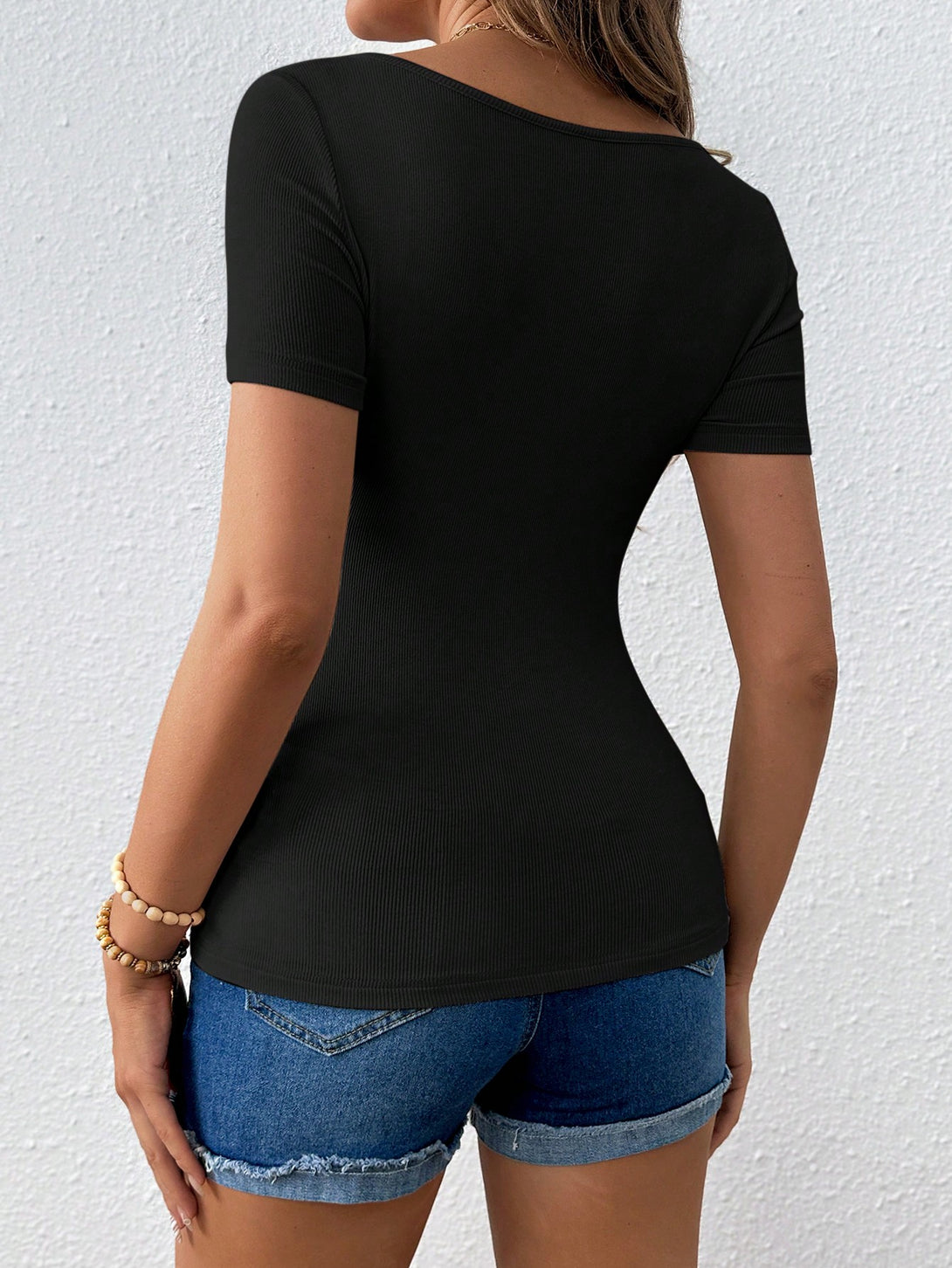 Ropa de Mujer, Ropa Premamá, Tops Premamá, Camisetas premamá, Negro